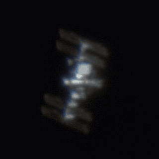 国际空间站(ISS)过境柳州