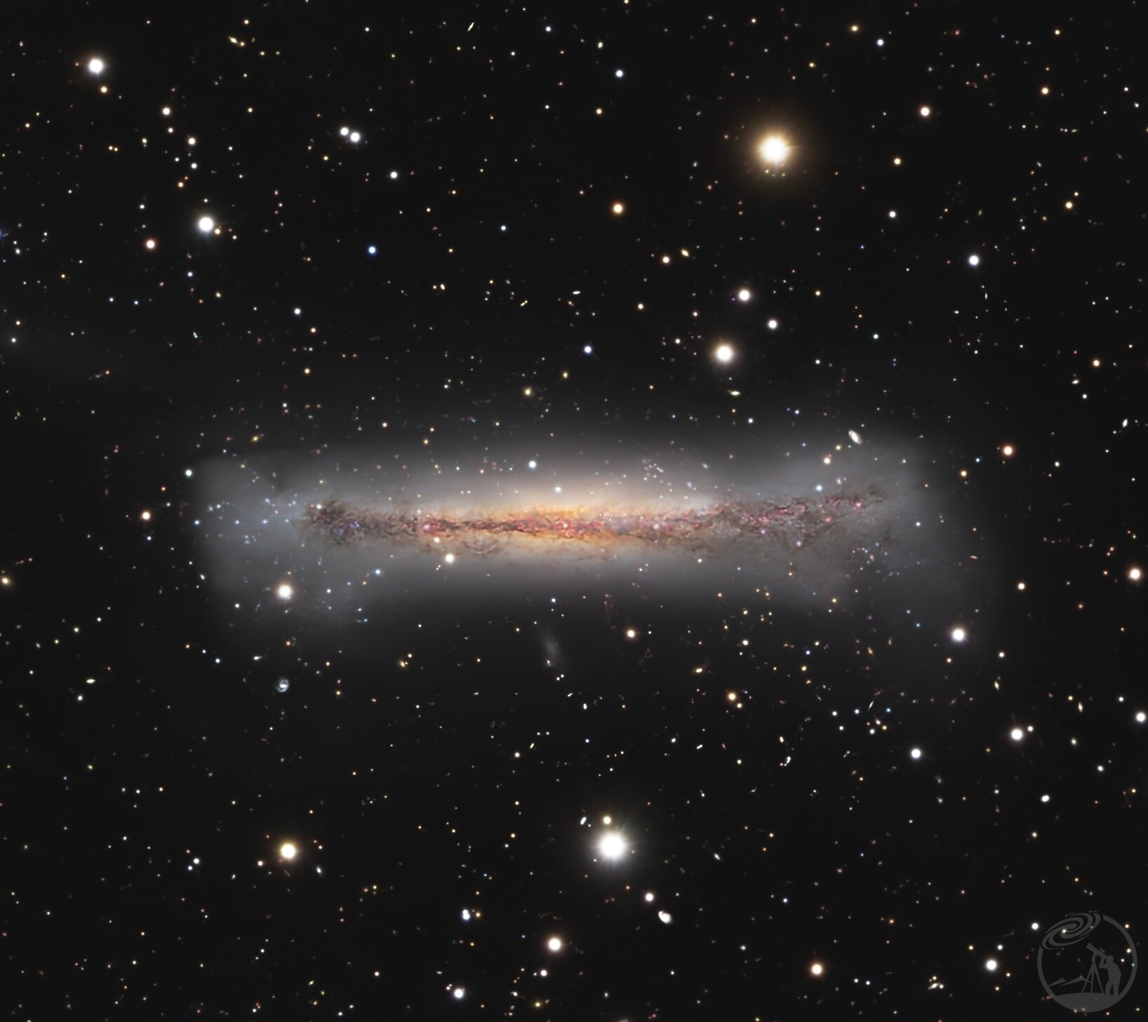 NGC3628汉堡星系