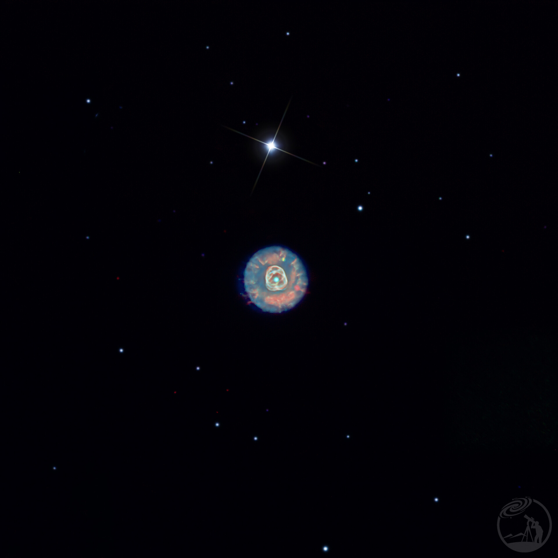 NGC2392爱斯基摩星云