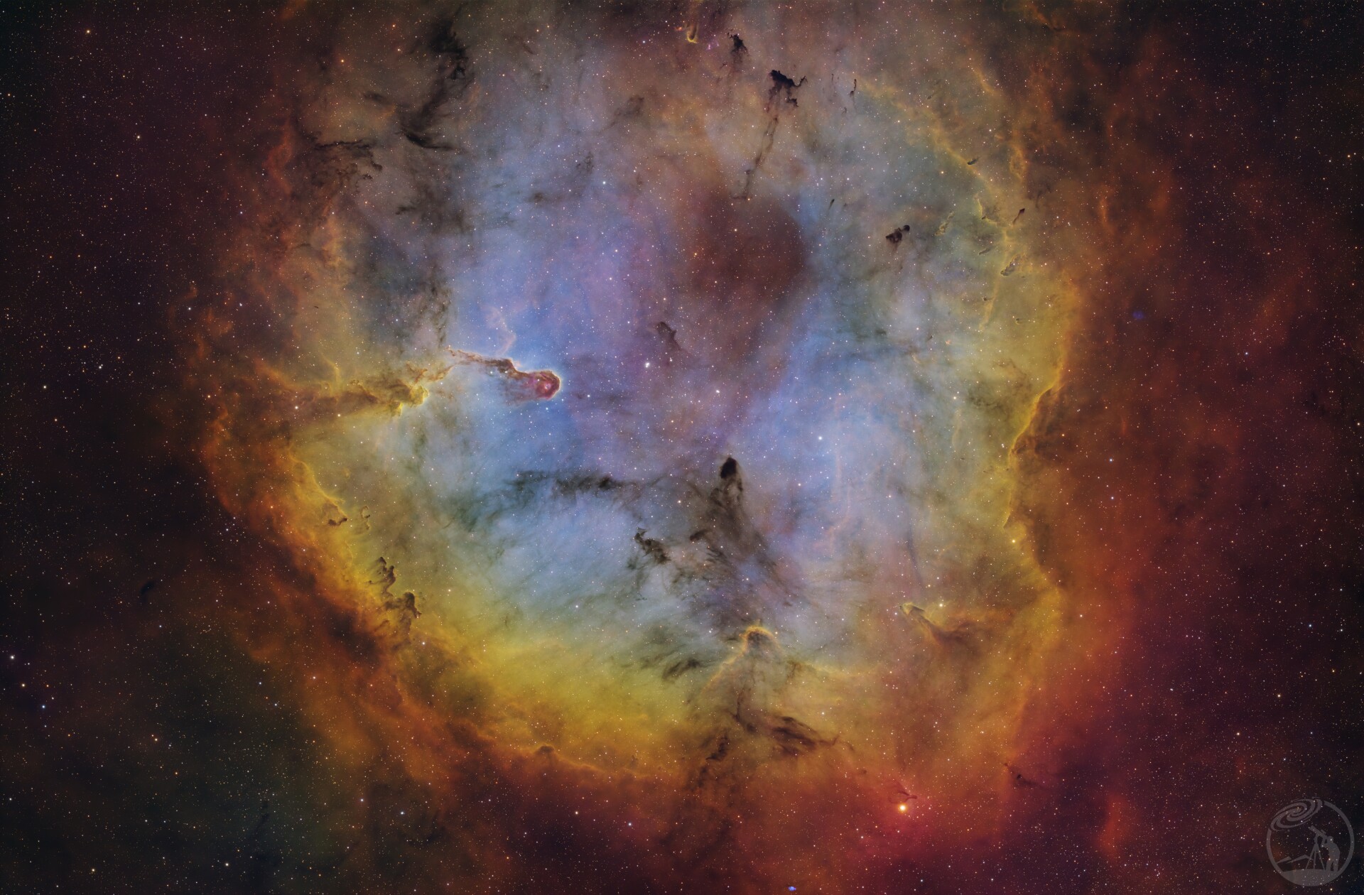 sho象鼻星云ic1396