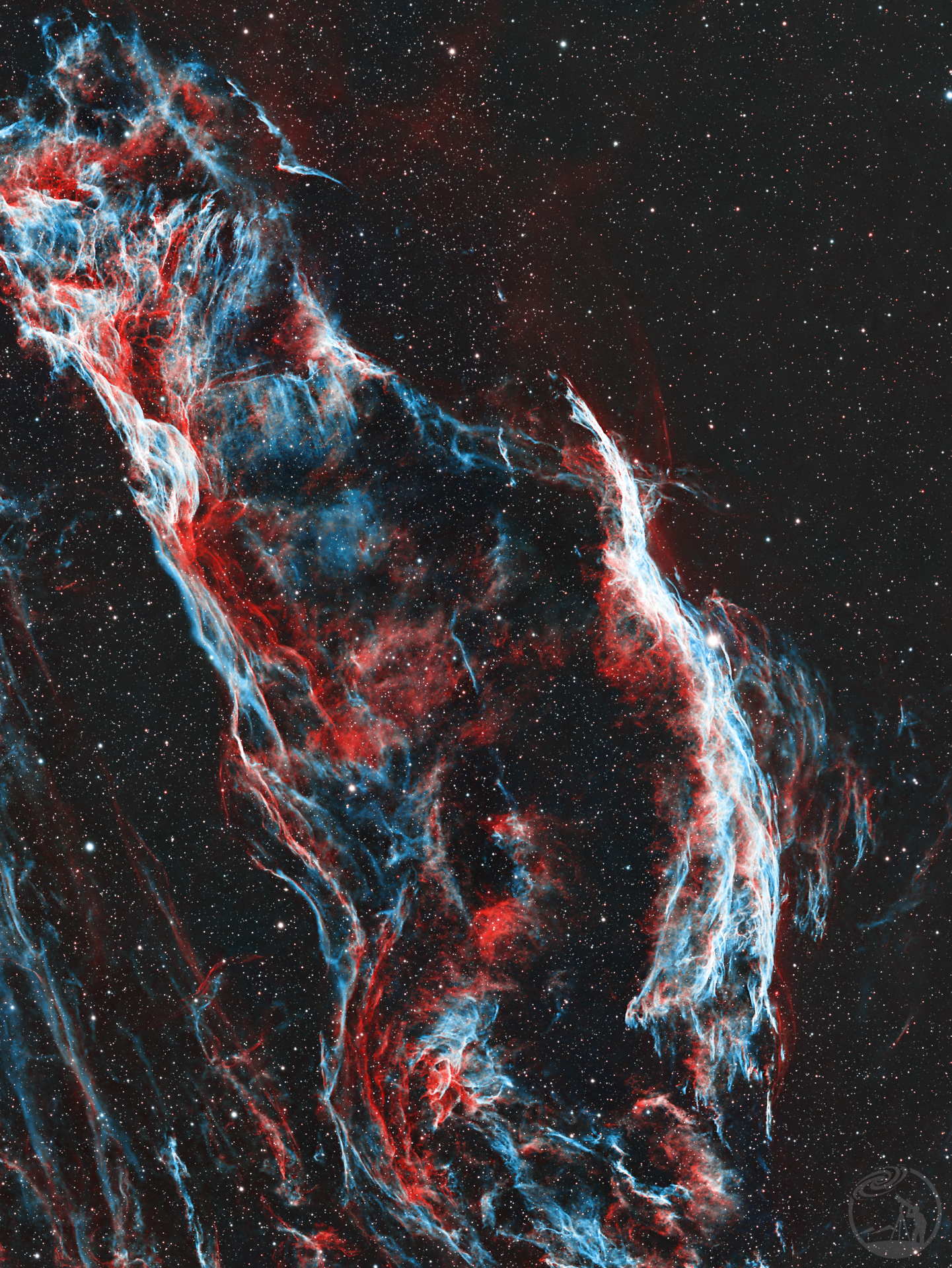 面纱星云，天鹅圈马赛克完整！