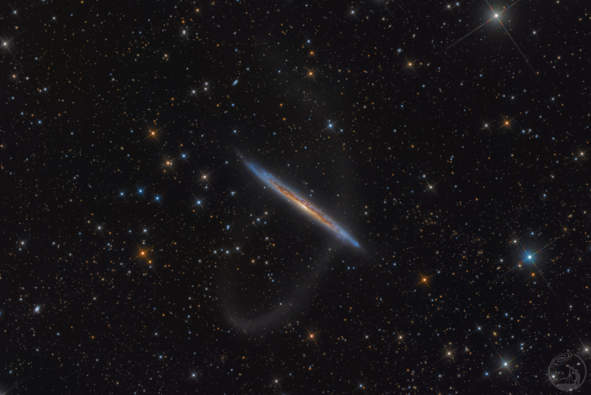NGC5906｜裂片星系