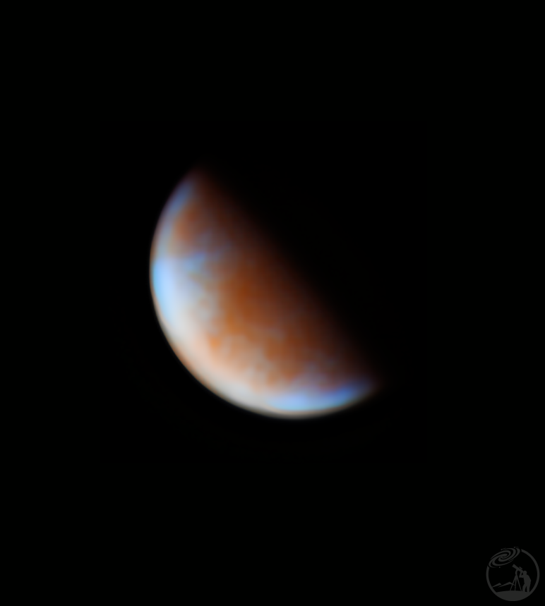 充满云带细节的金星（点进图片看才没有瑕疵）