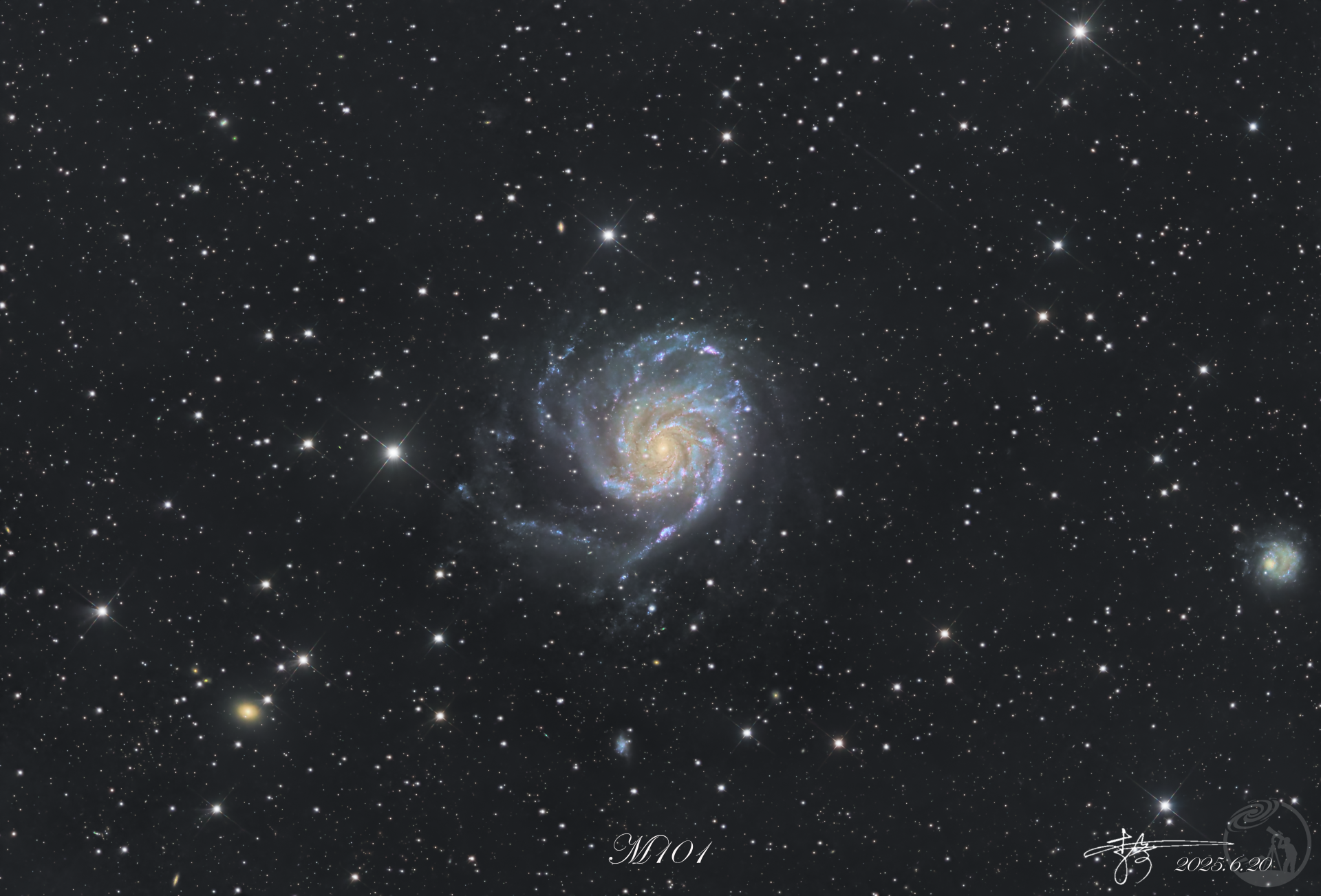M101风车星系