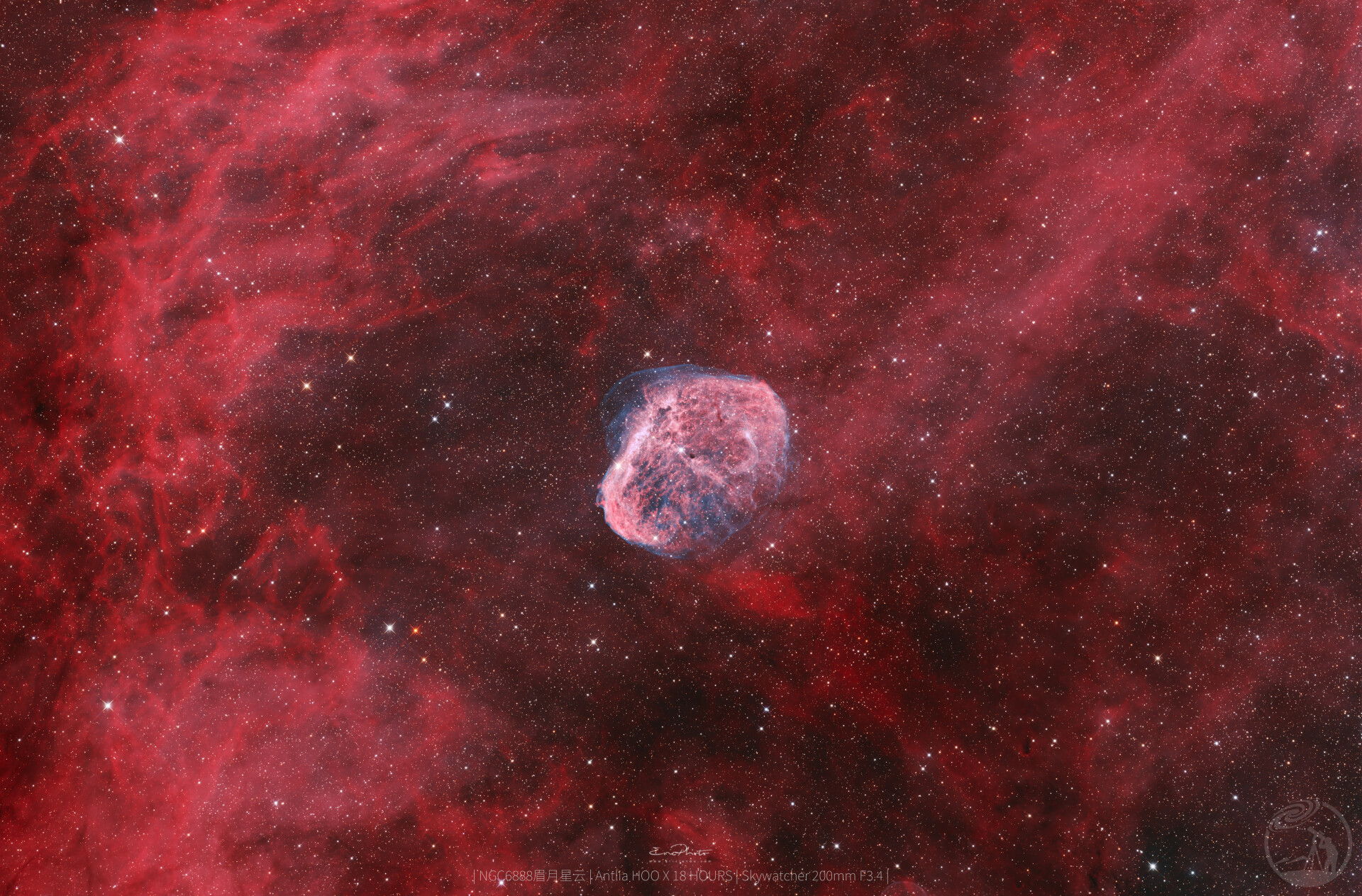 《NGC6888 眉月星云》