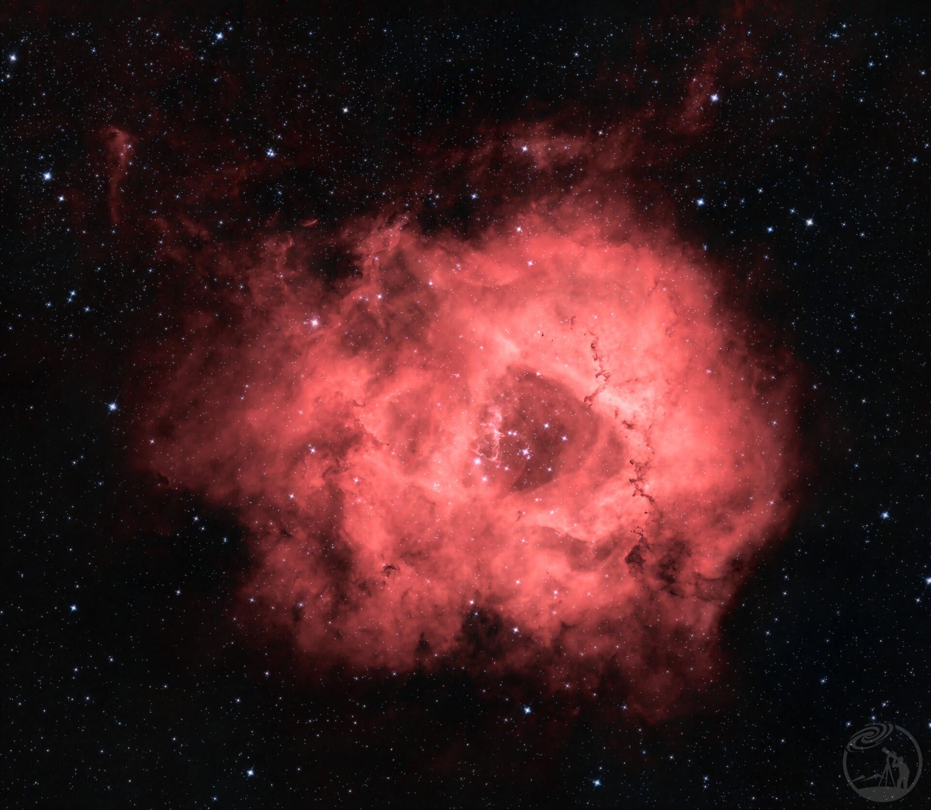 玫瑰星云ngc2237