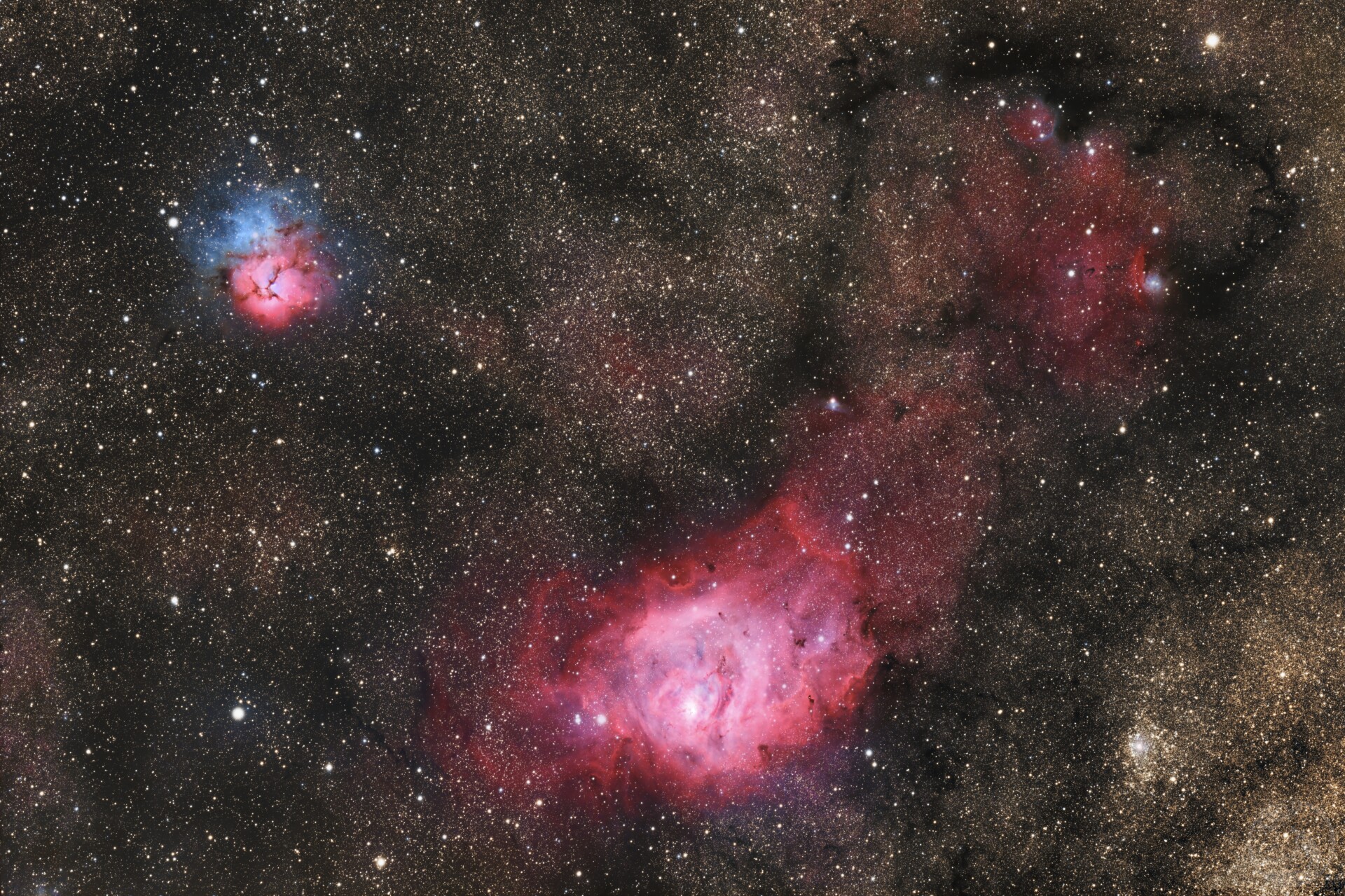 M8&三叶星云