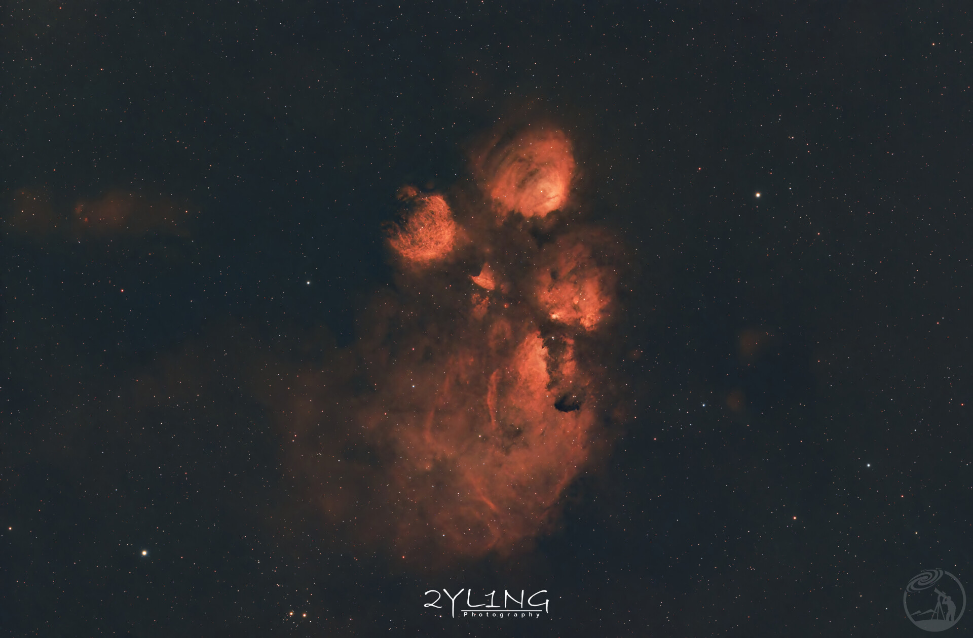 NGC6334猫掌星云