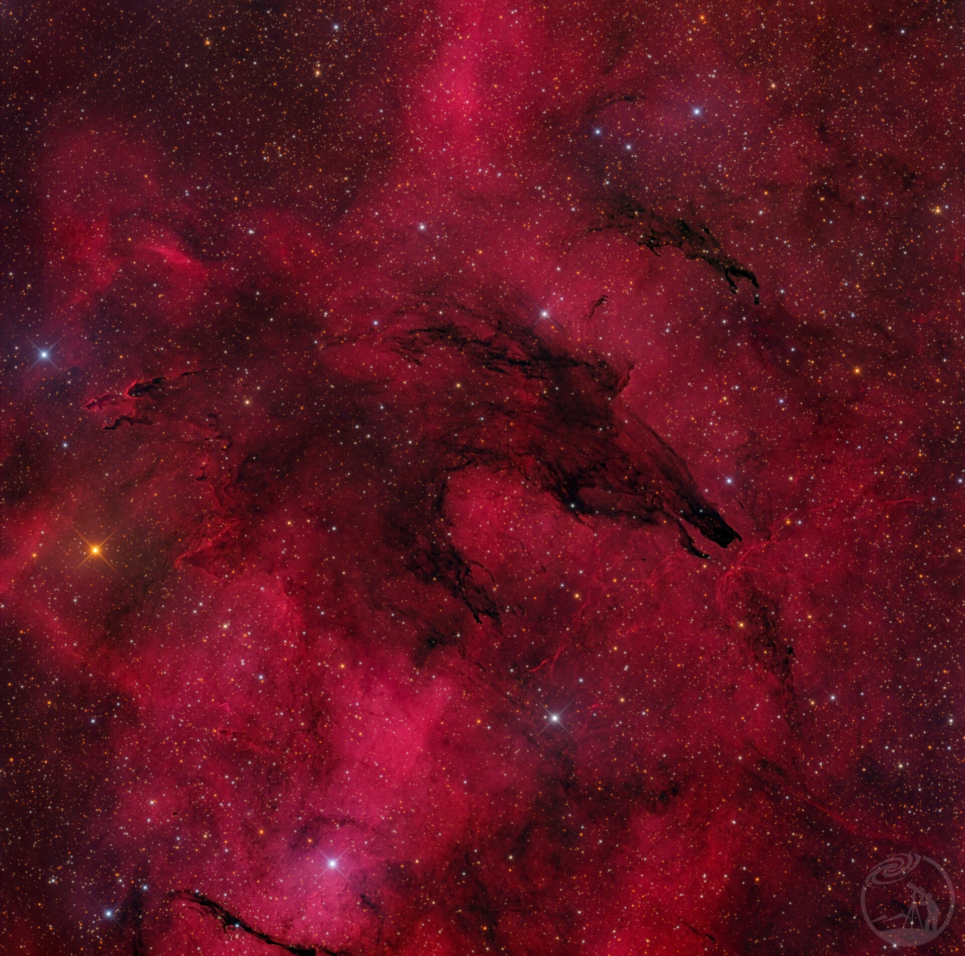 芬里尔星云（Sandqvist-17）HaRGB
