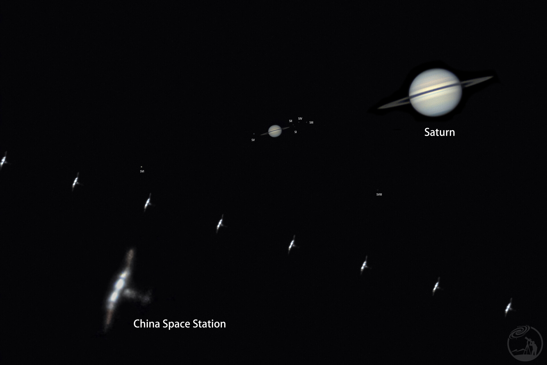 中国空间站凌土星