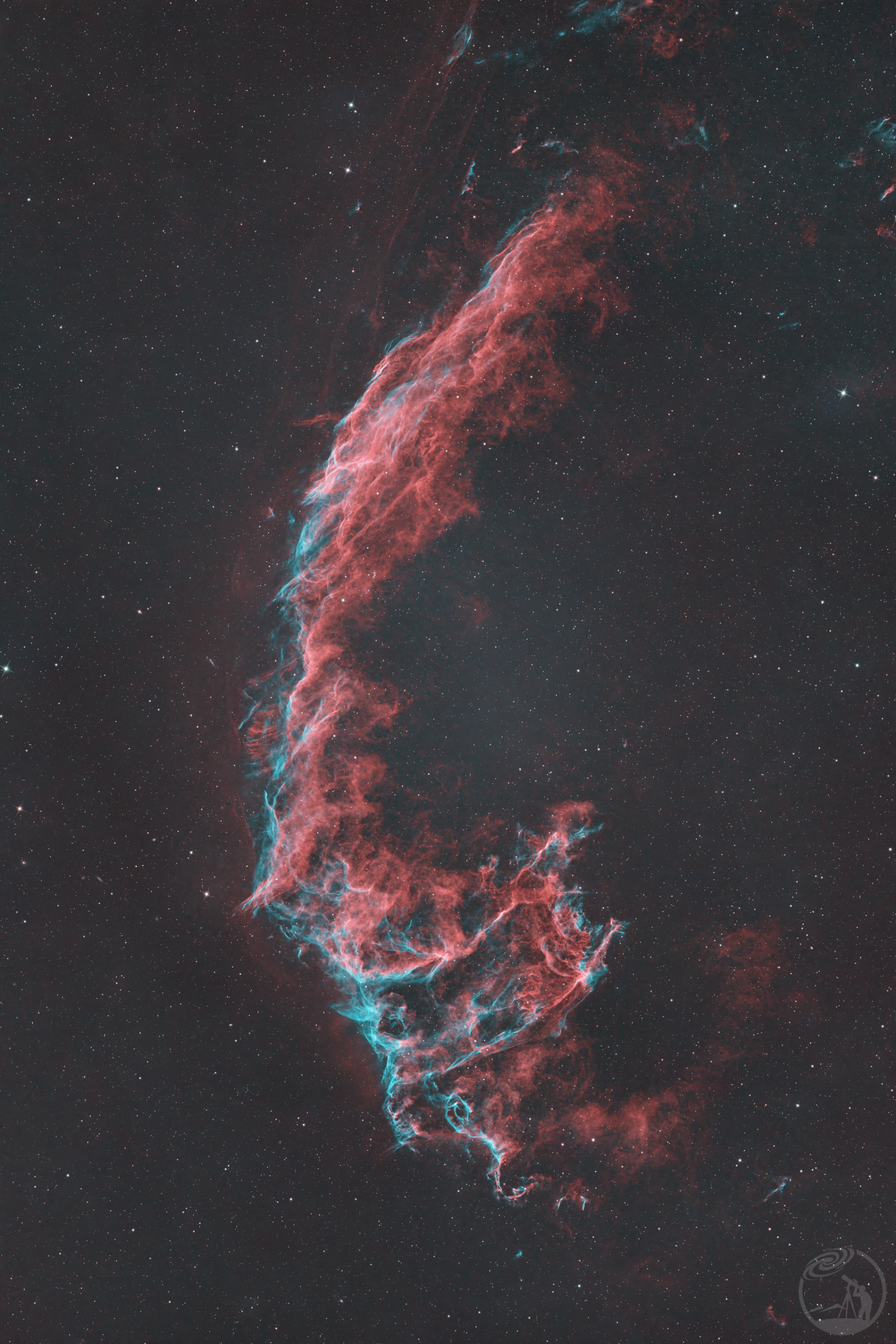 NGC6992-HOO调色重做