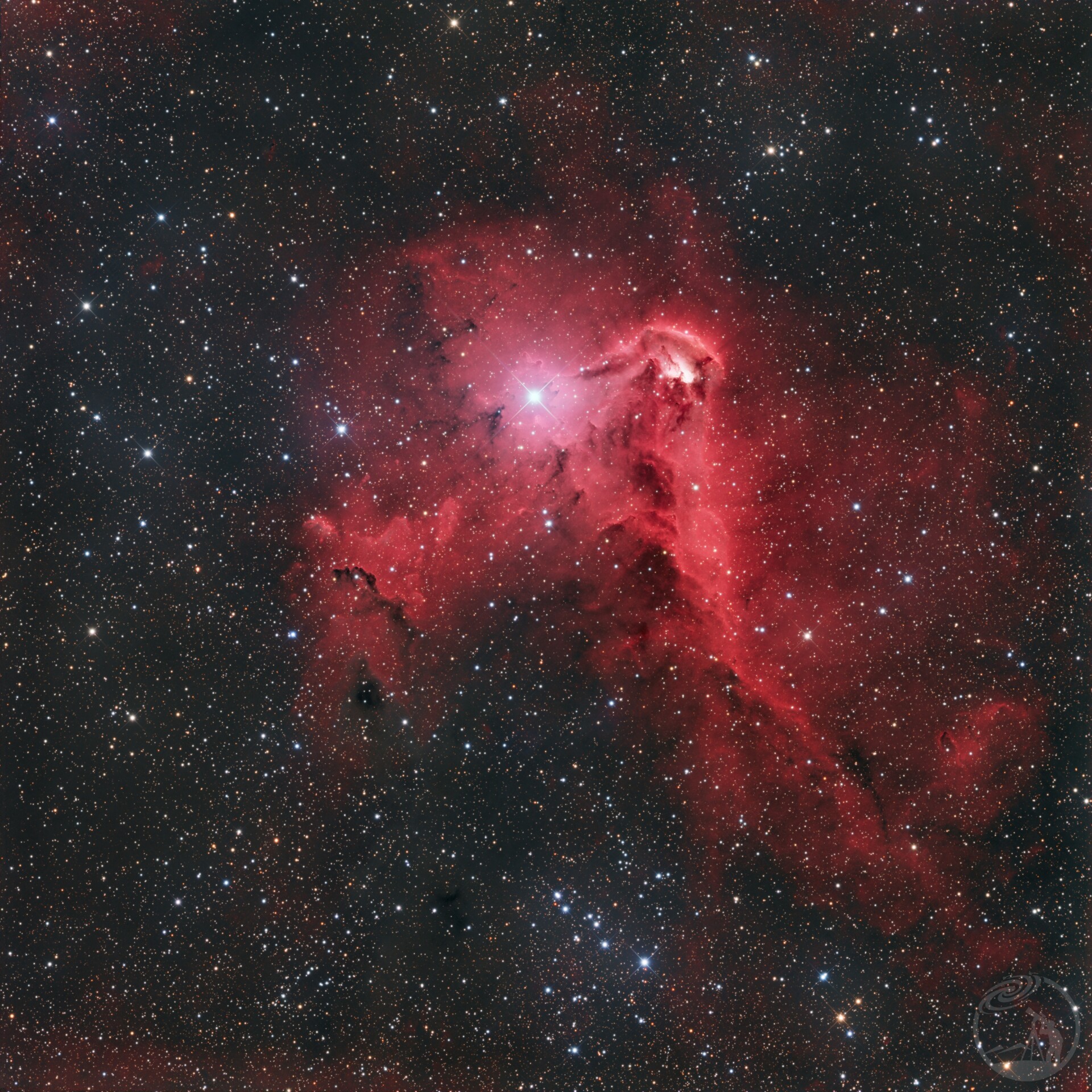 RCW85 火山星云