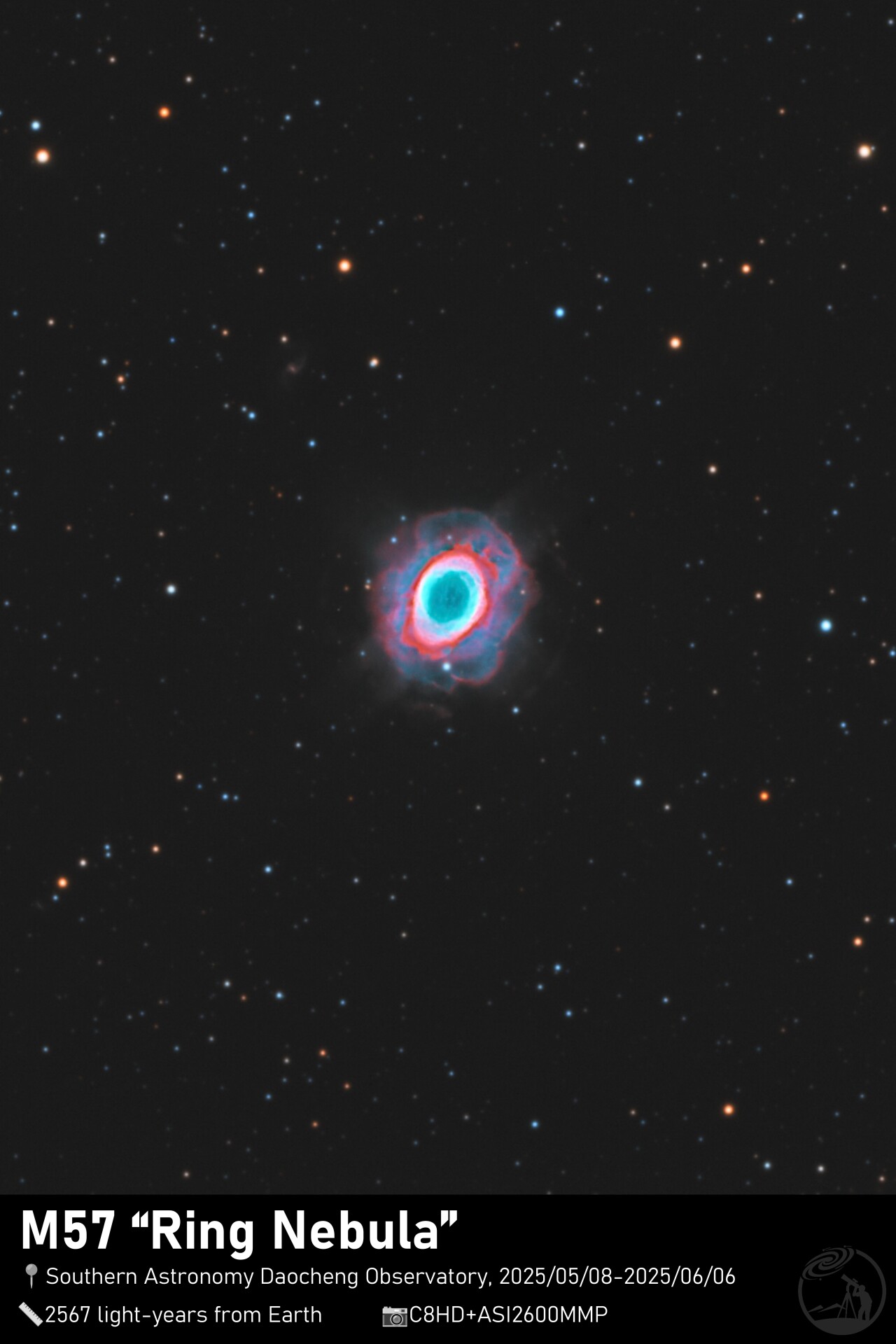 M57 the shining blossom