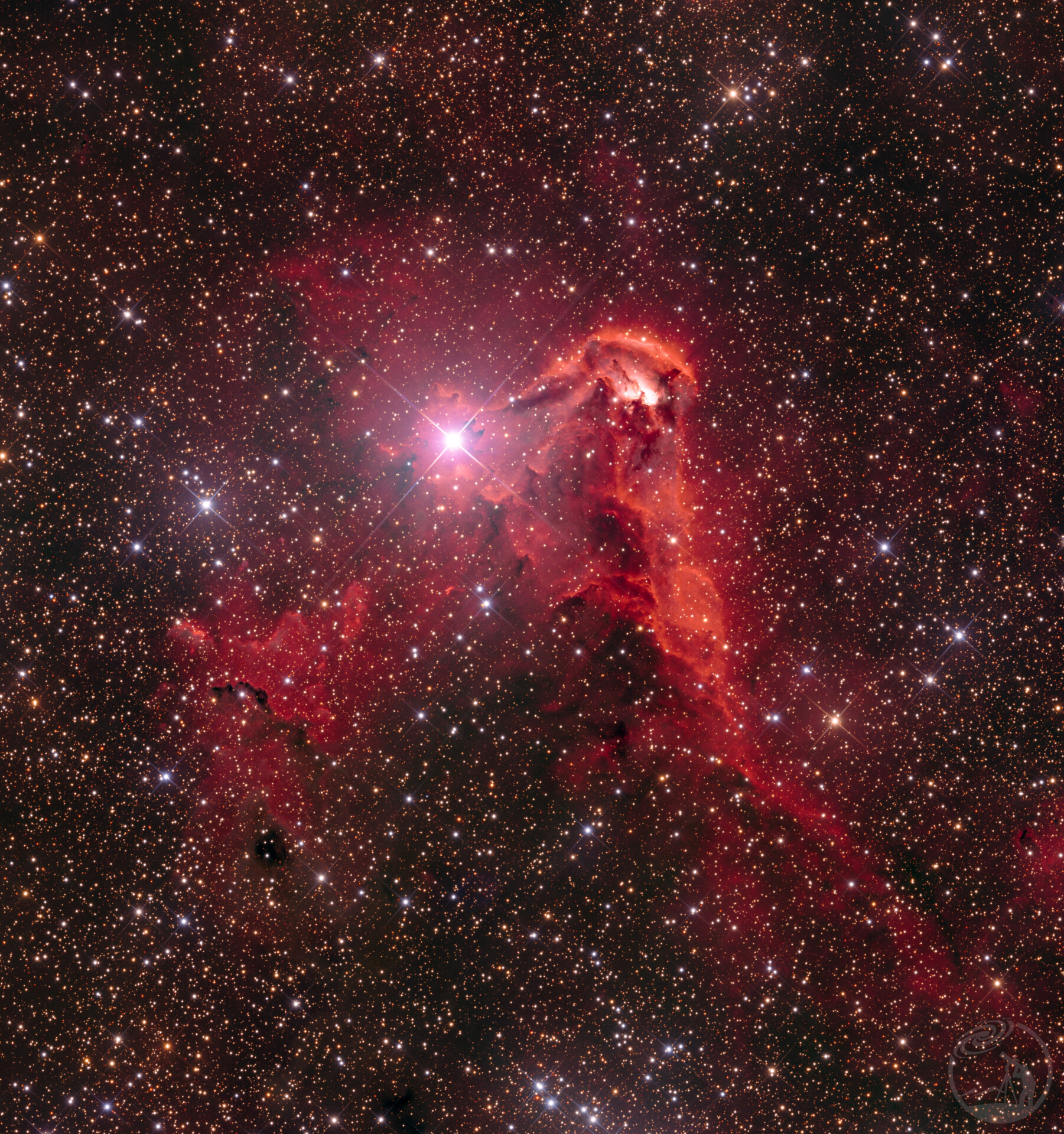 RCW85 火山星云LRGBHa