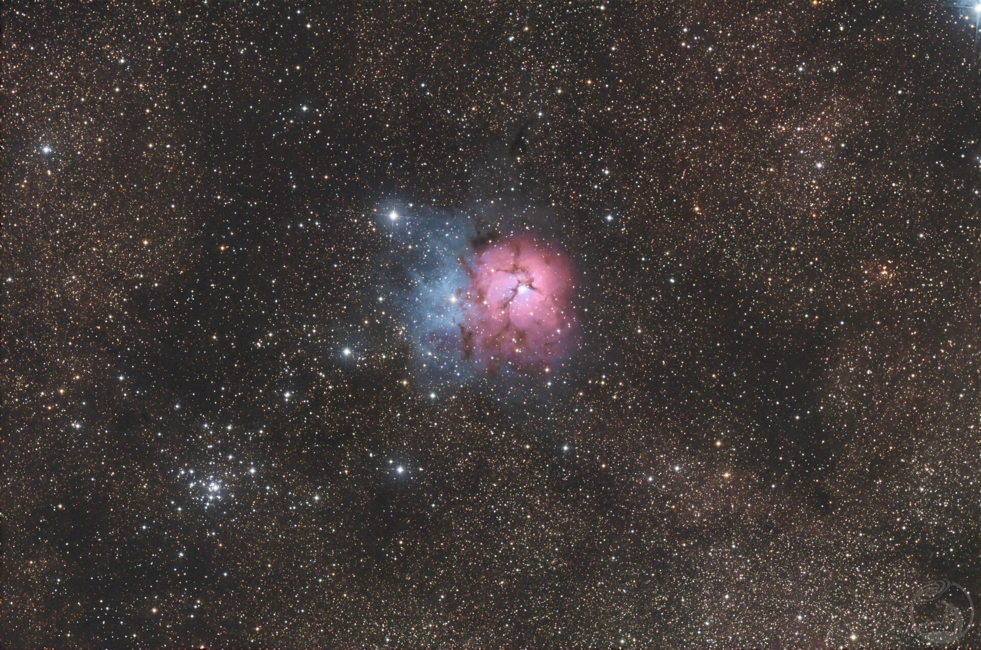 m20三裂星云