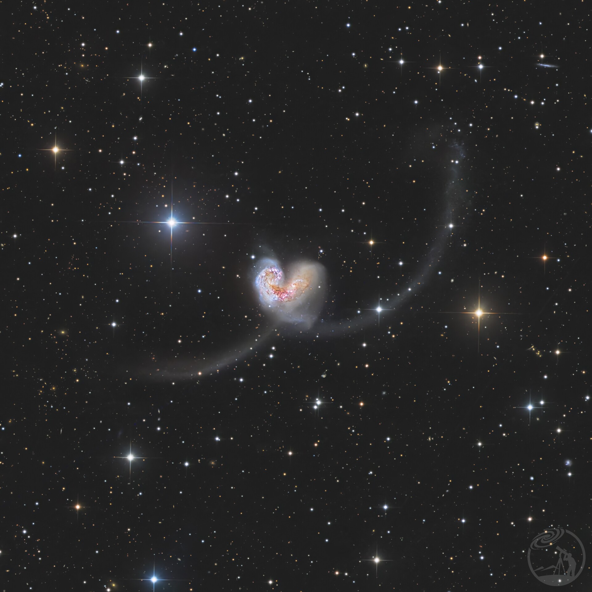 NGC4038（触须星系）