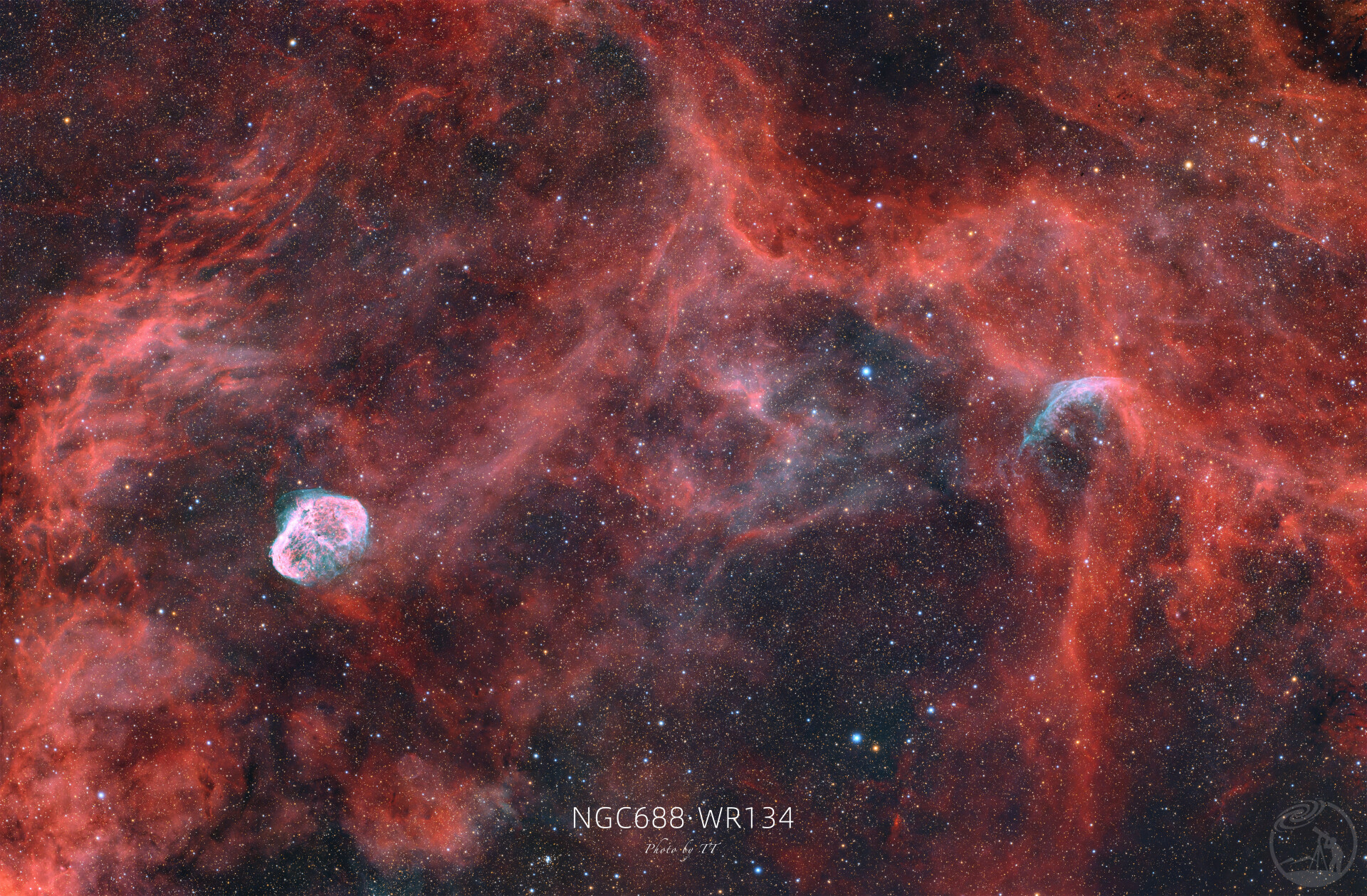 NGC6888和WR134