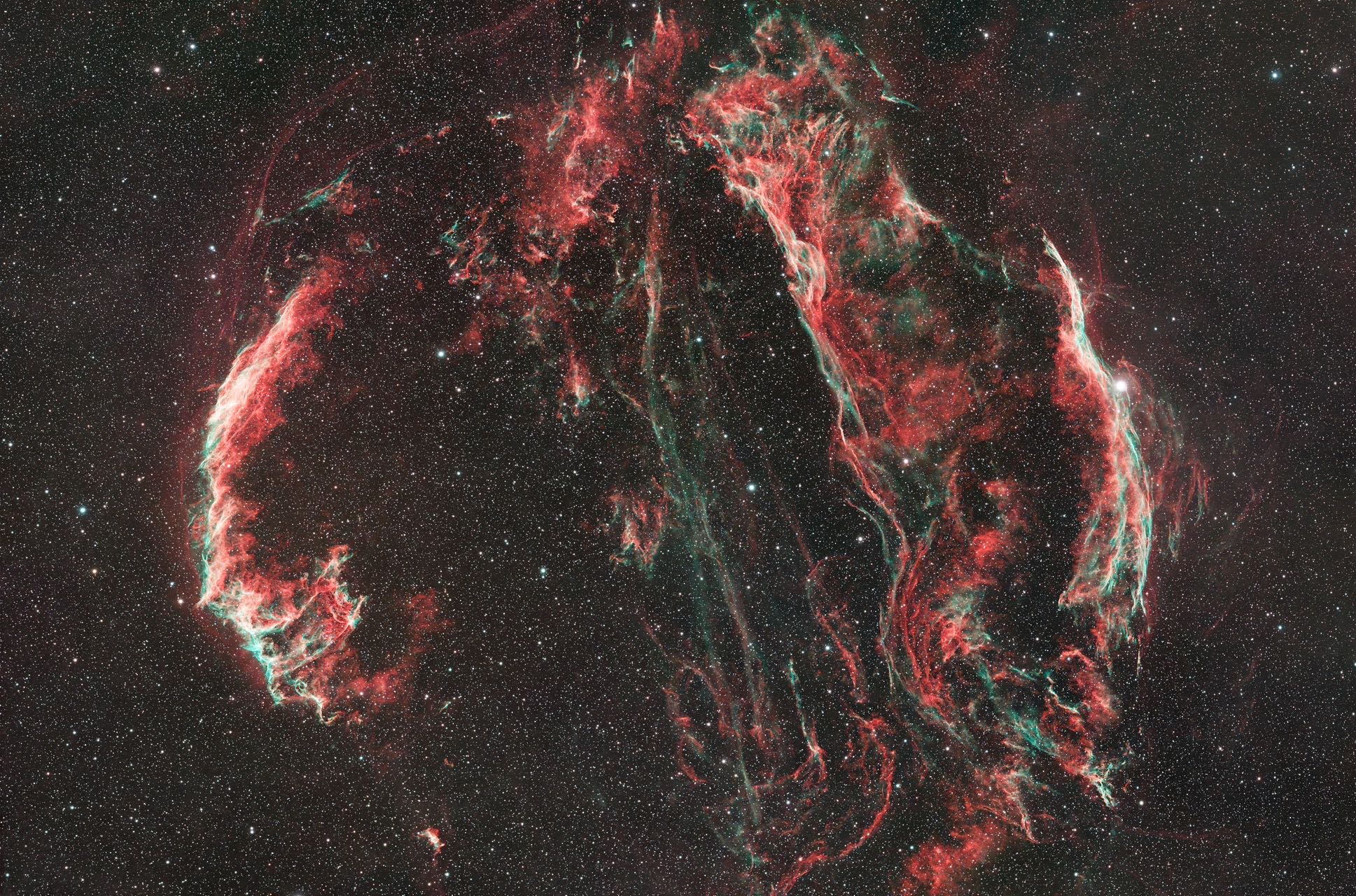 【练手素材】NGC6960面纱星云