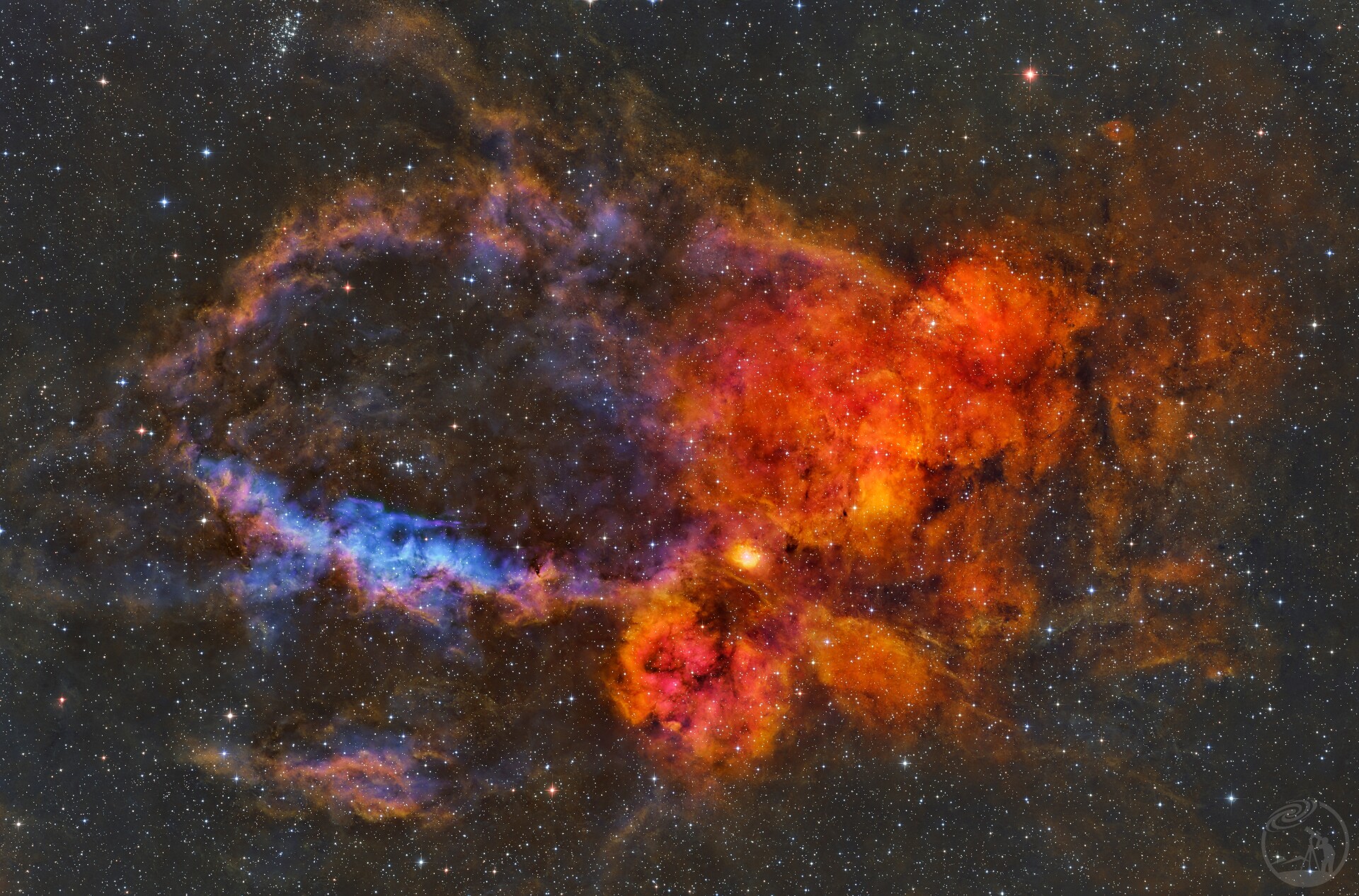 SH2-157龙虾钳星云