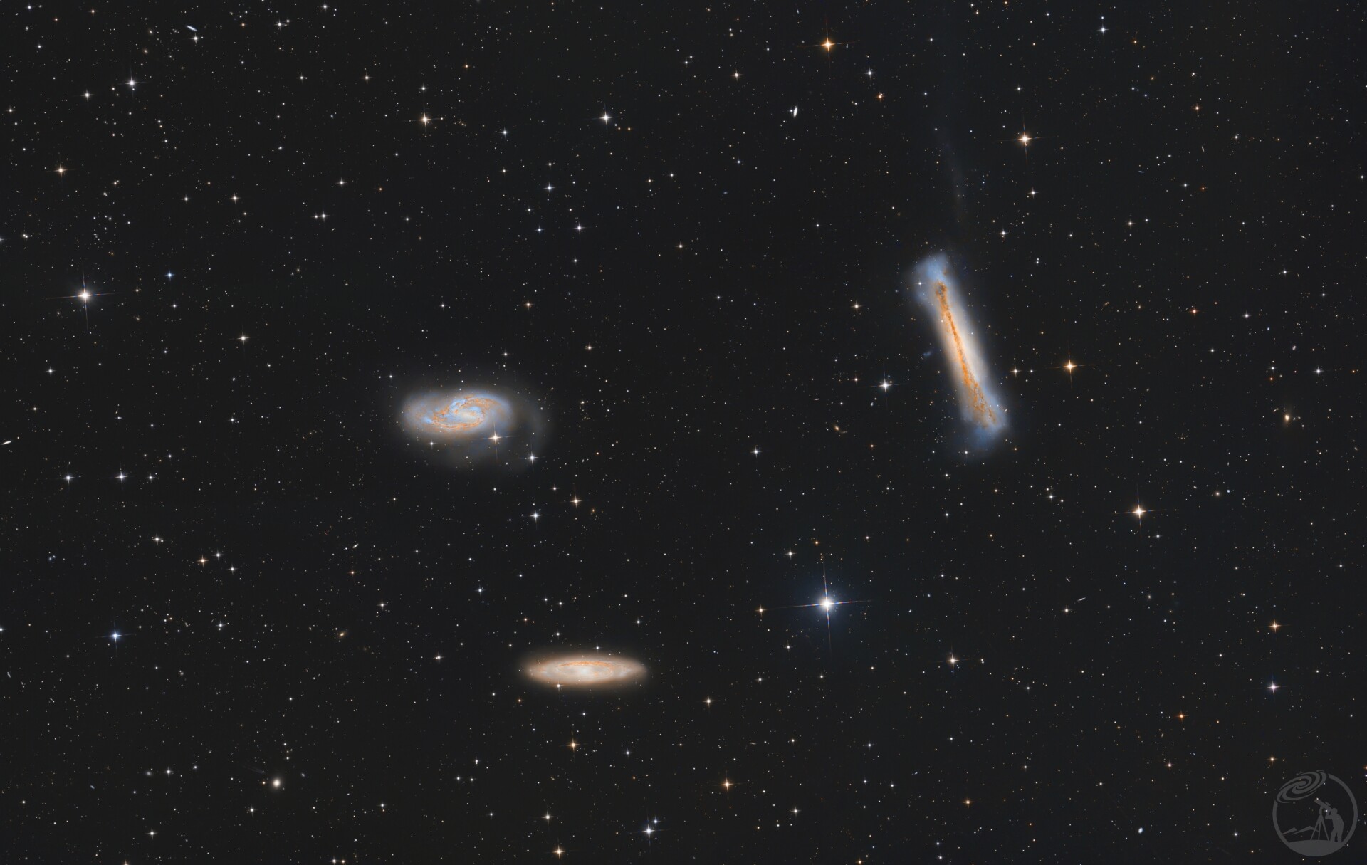 狮子座三重星系