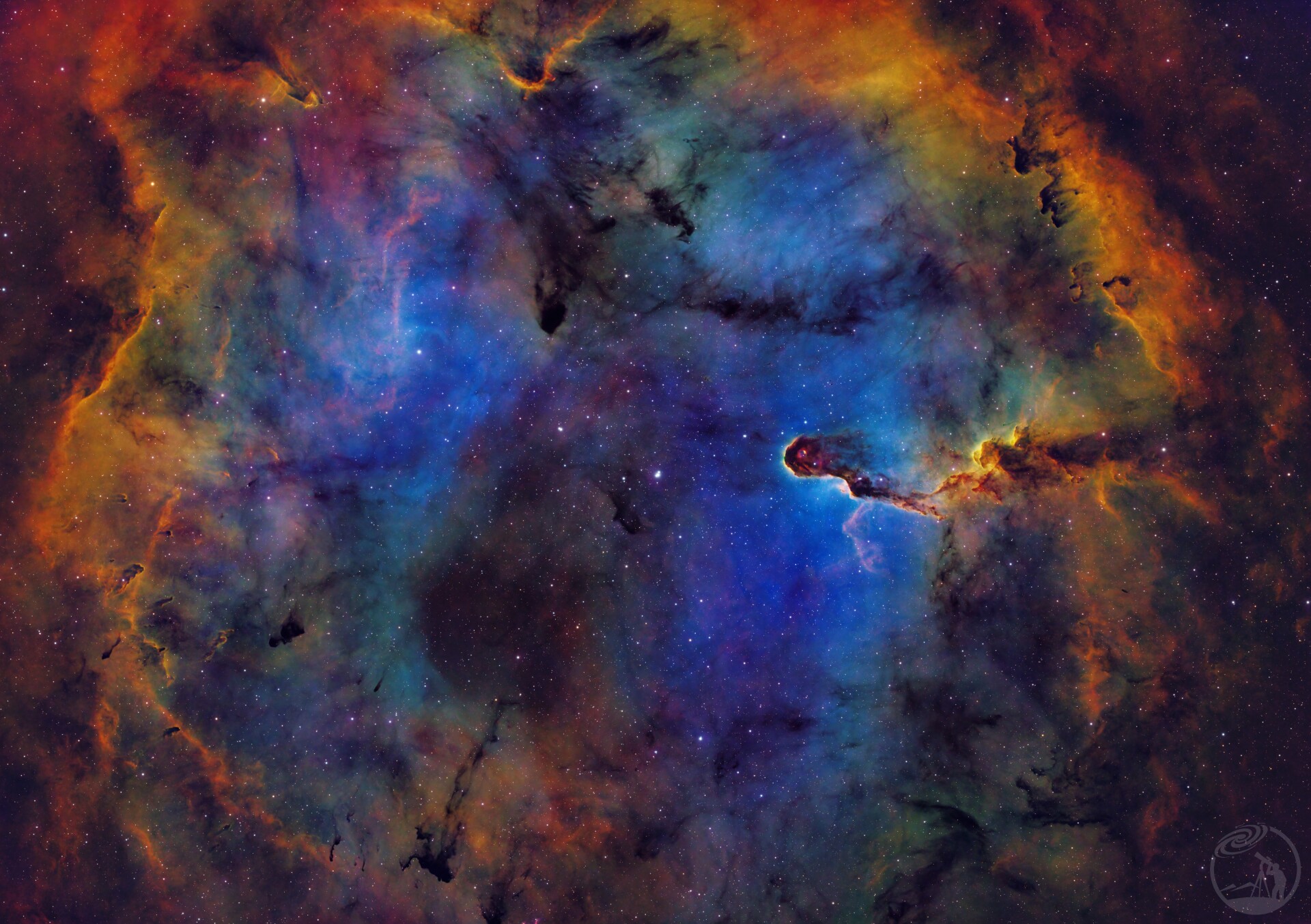 IC1396象鼻星云 朝花夕拾