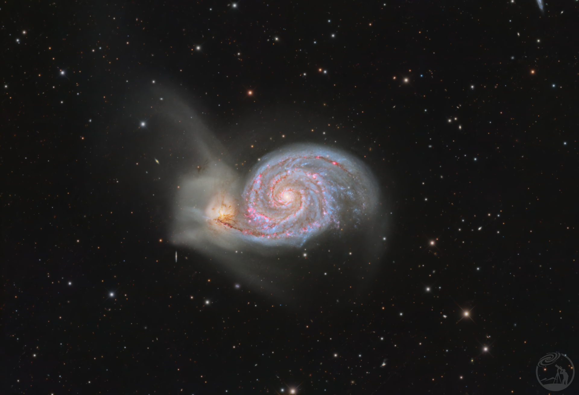 M51蜗牛星系