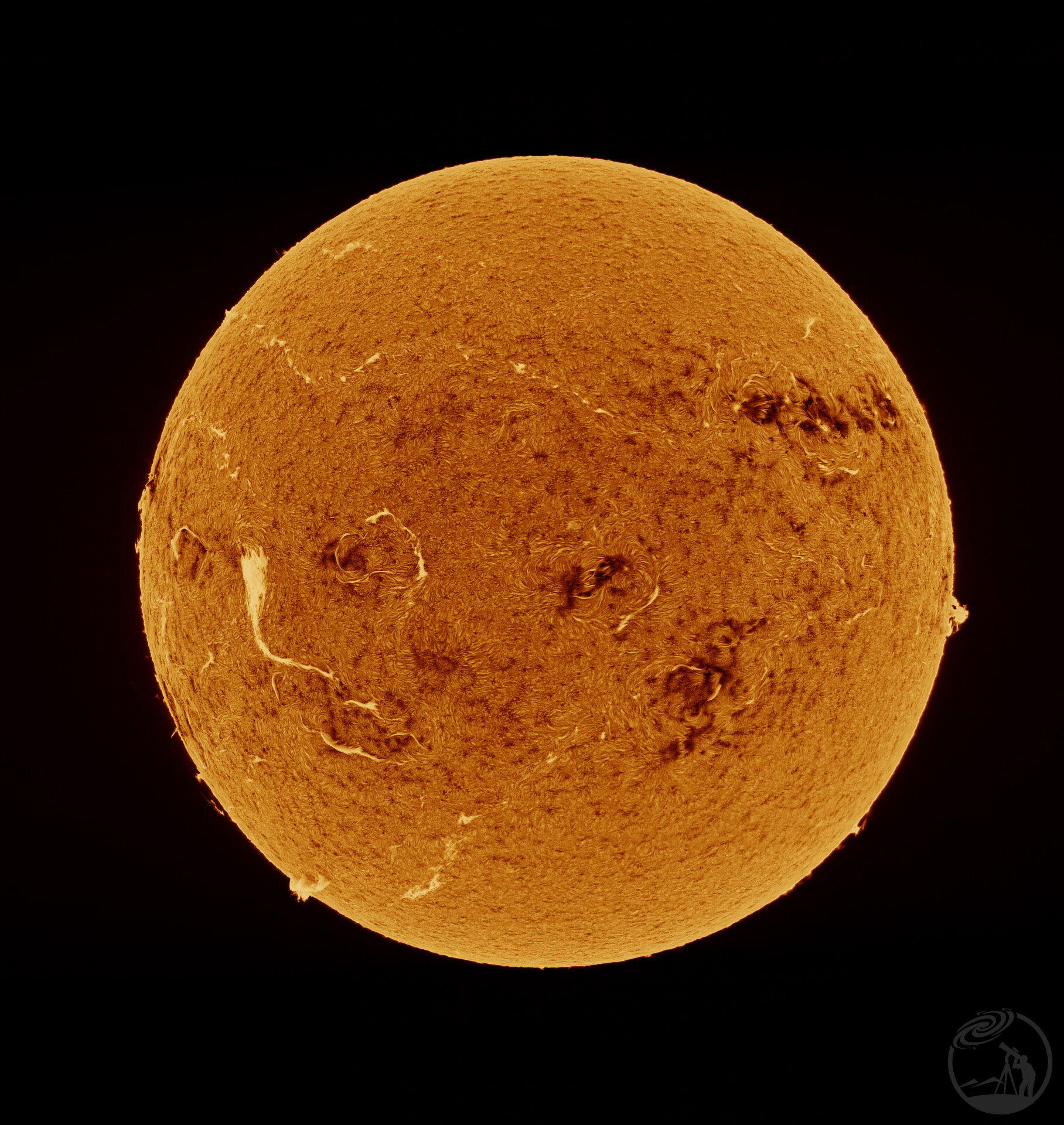 20250719太阳光谱仪线扫成像Ha/CaH