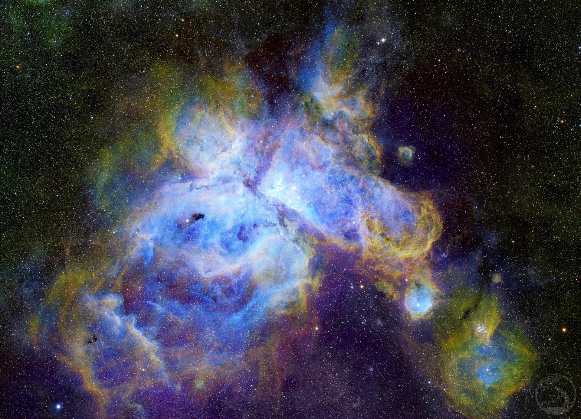 ngc3372船底座大星云