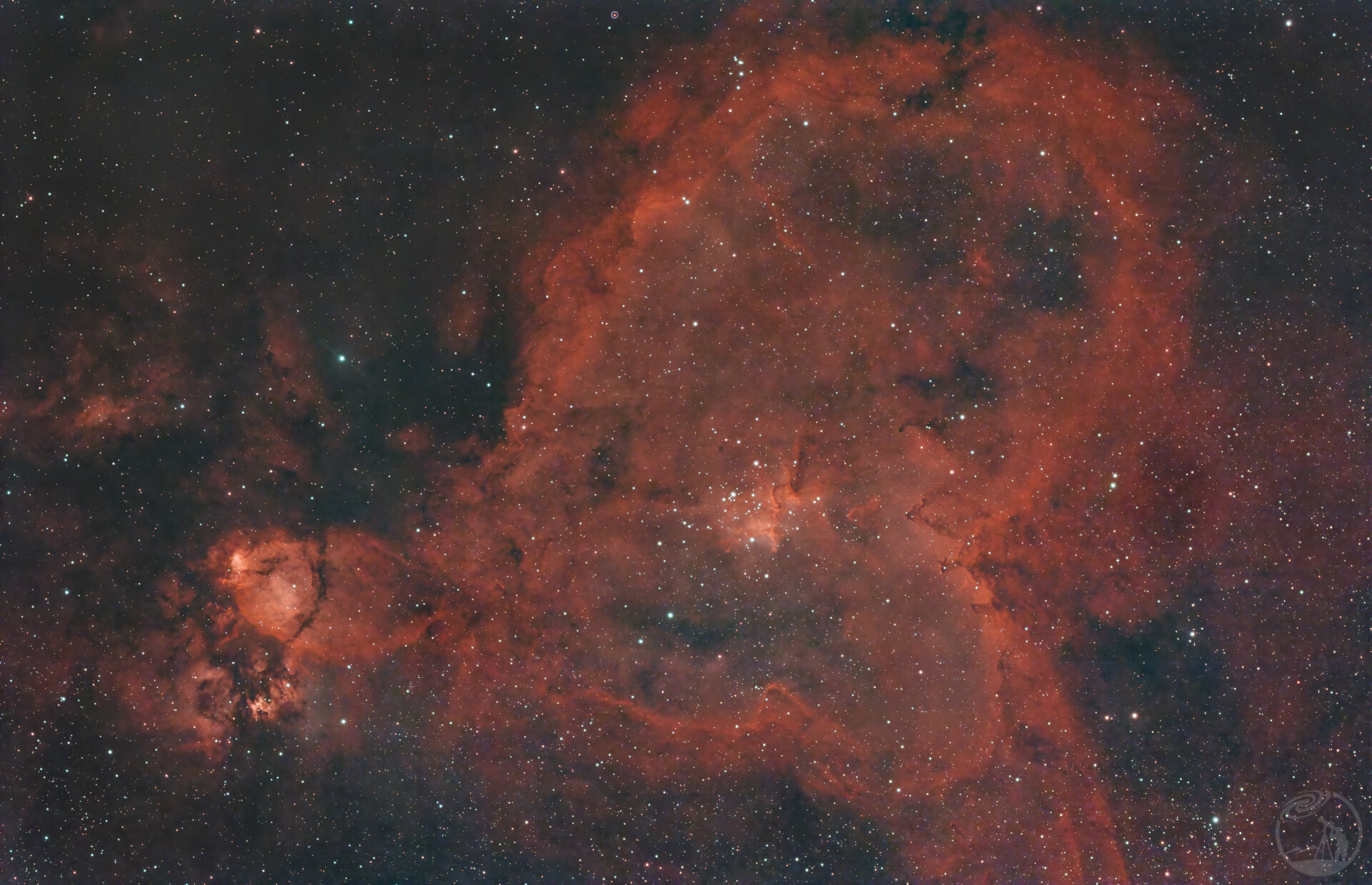 心脏星云 IC1805