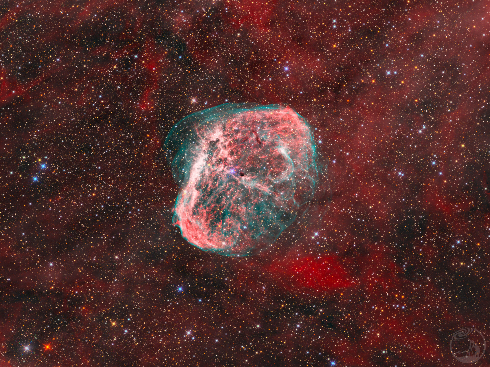 星海中的眉月｜NGC6888