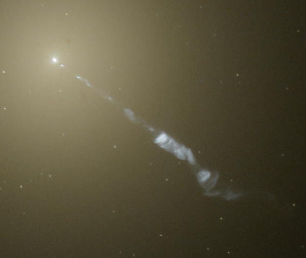 M87星系黑洞喷流