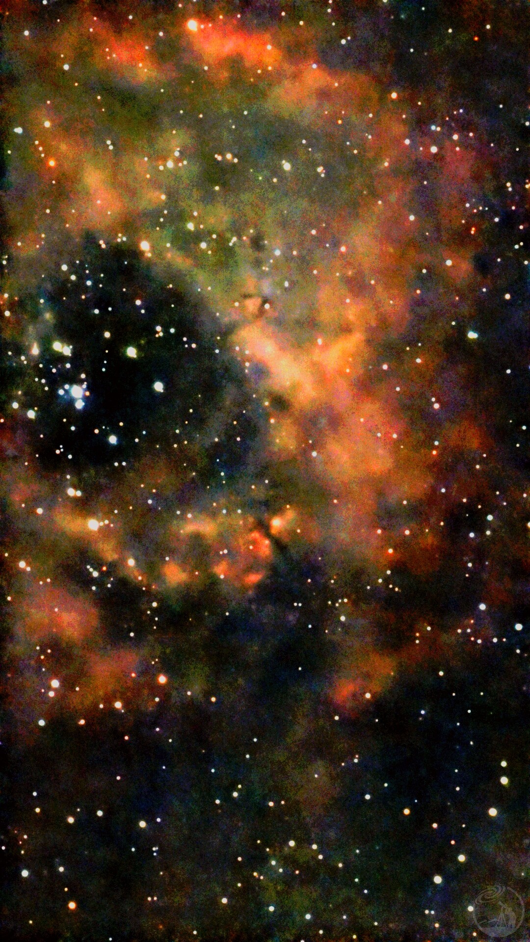 春季的玫瑰星云