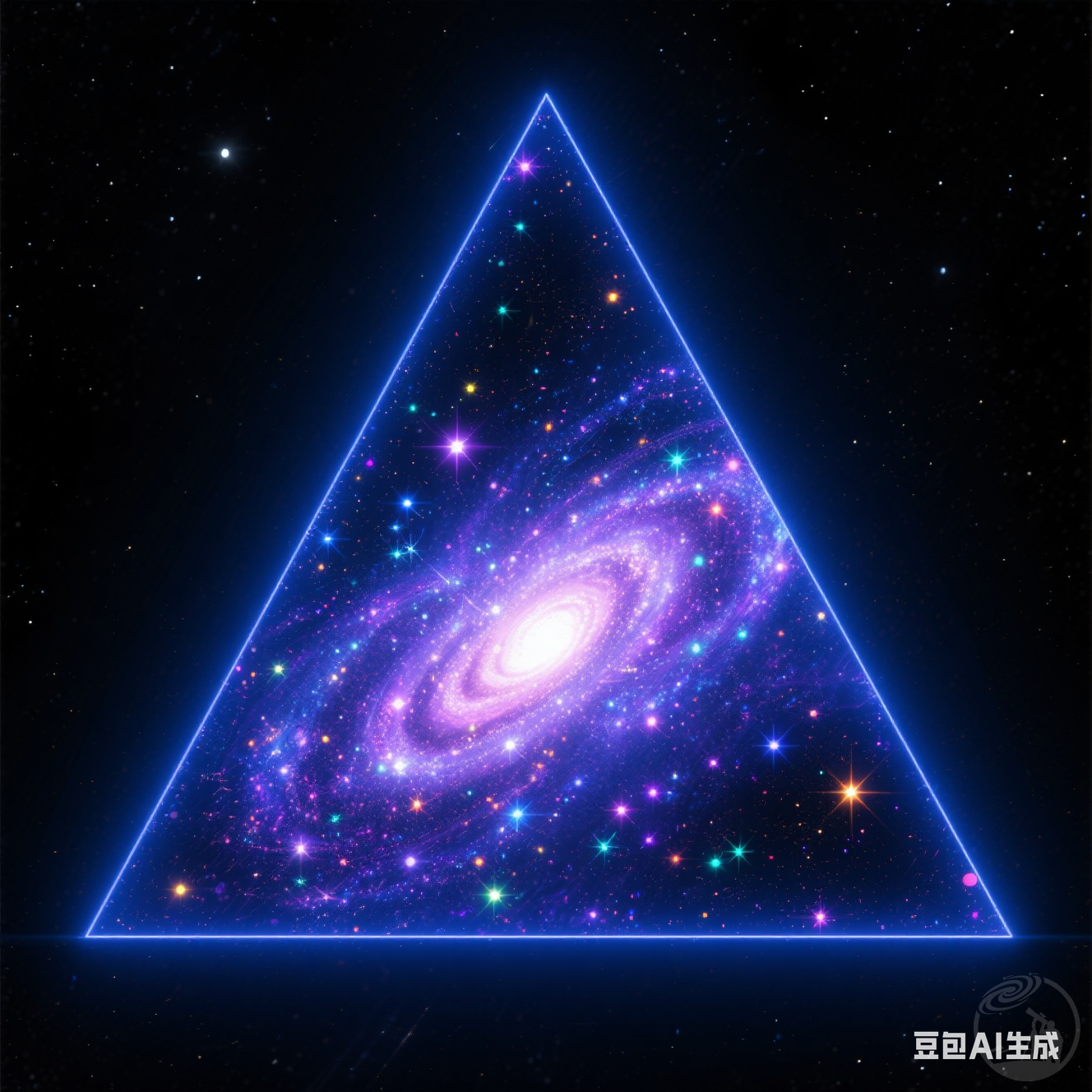 耗时114514年，100古戈尔张照片，999亿个小时的拍摄，我拍到了0光年外的三角座星系