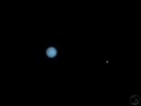 7月24日海王星与海卫一