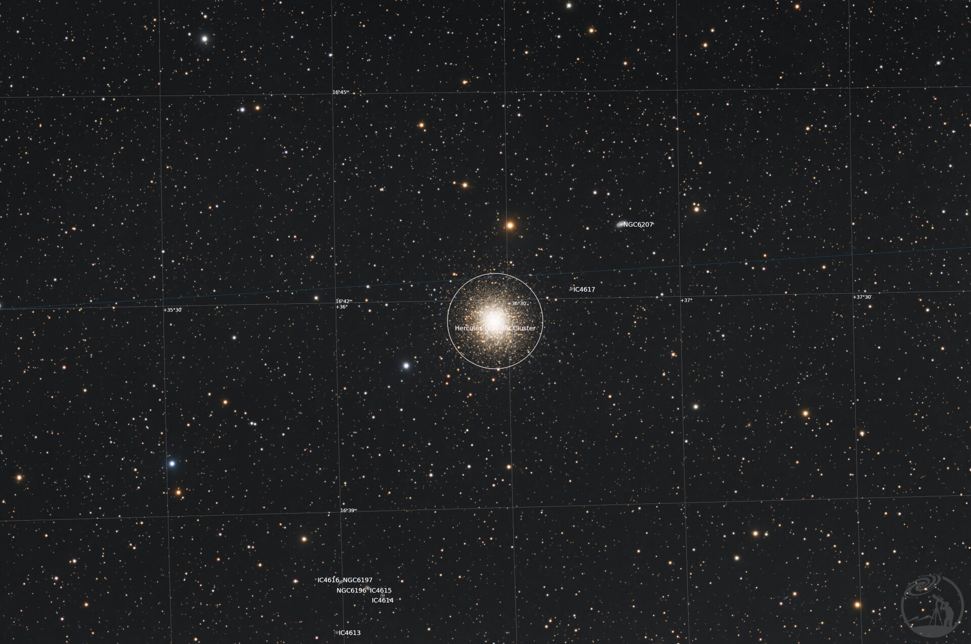 武仙座球状大星团 M13