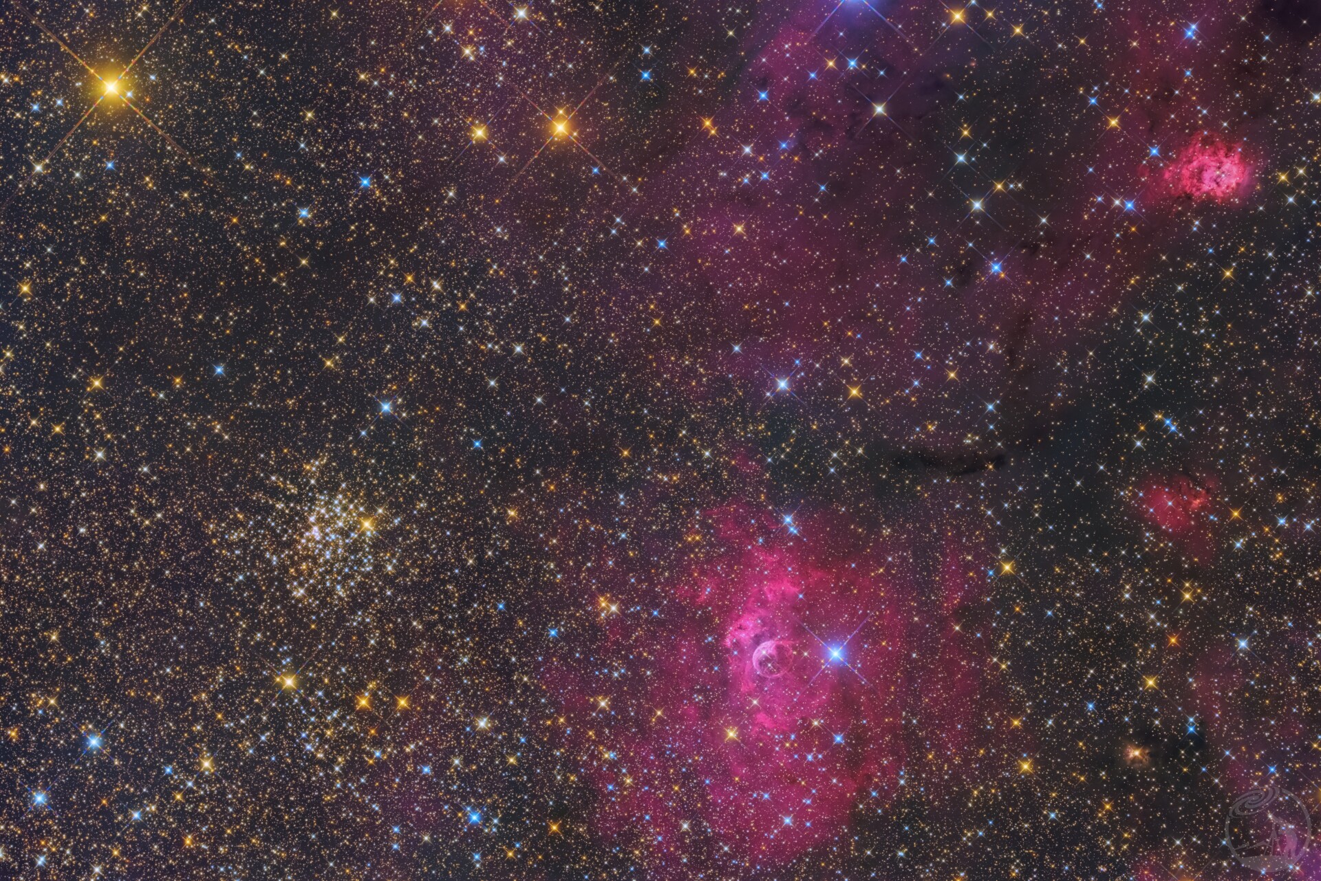 NGC7635/一闪一闪亮晶晶