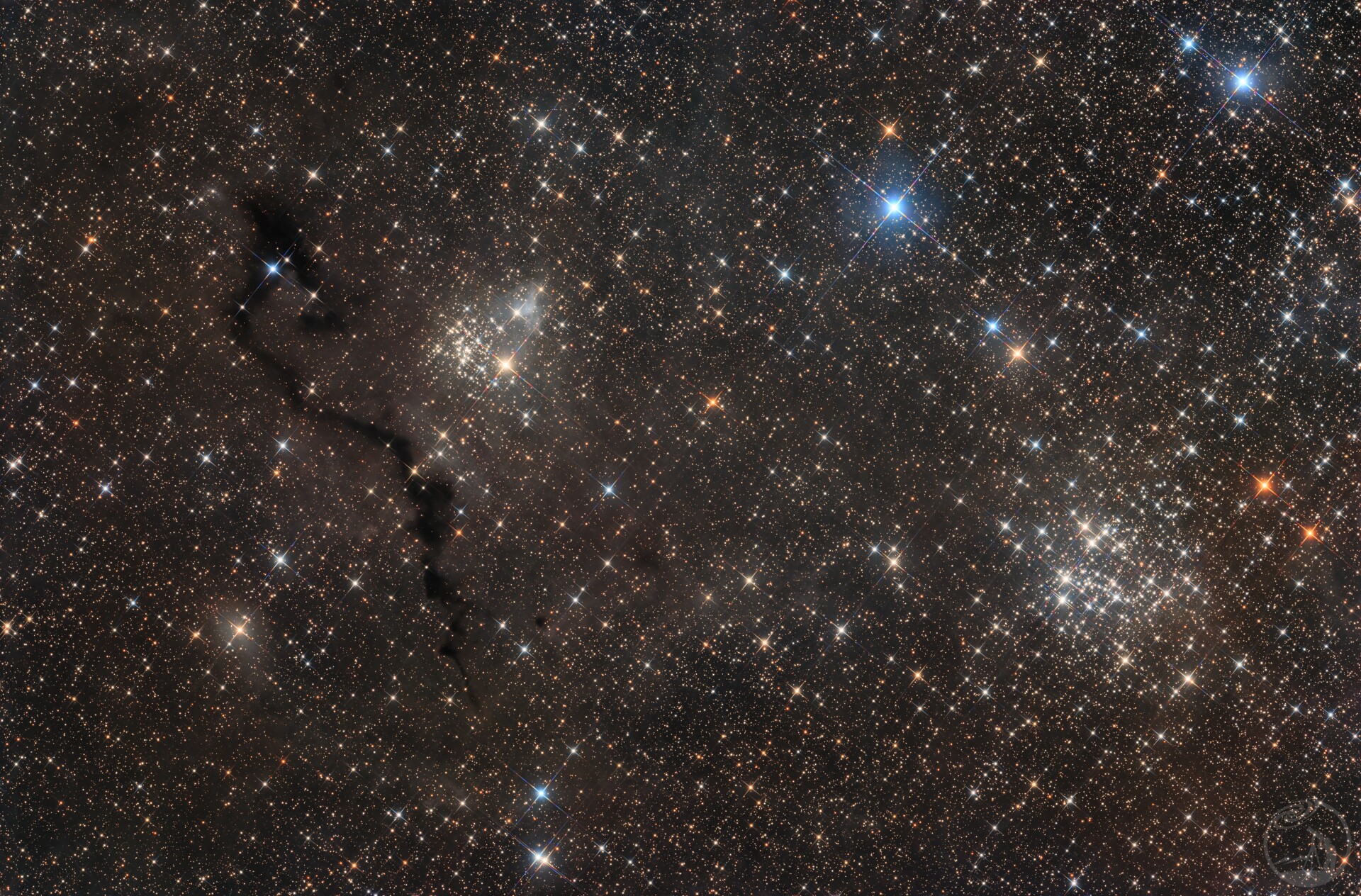 LDN1337暗星云&双星团
