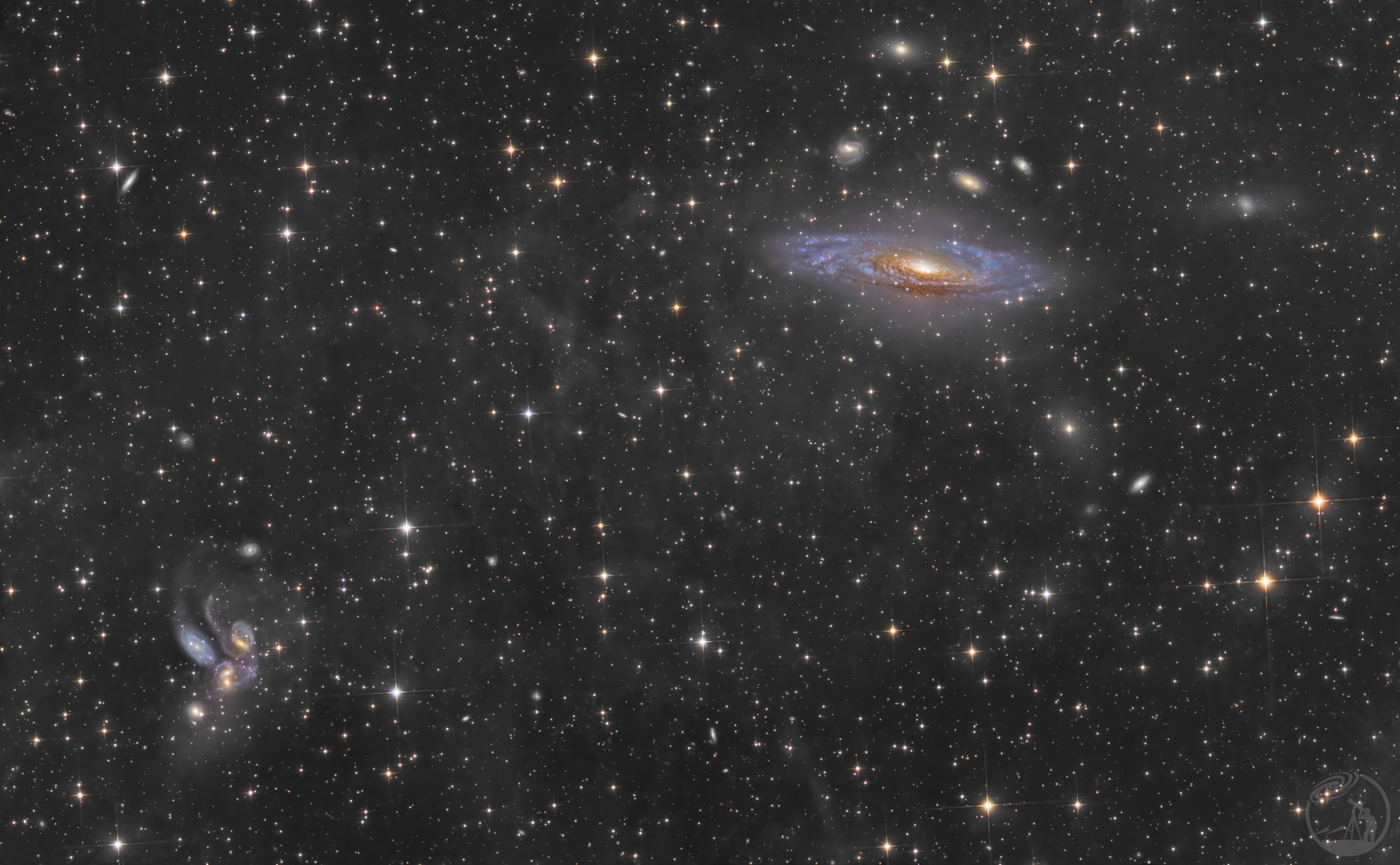 NGC7331鹿舔超星星打卡