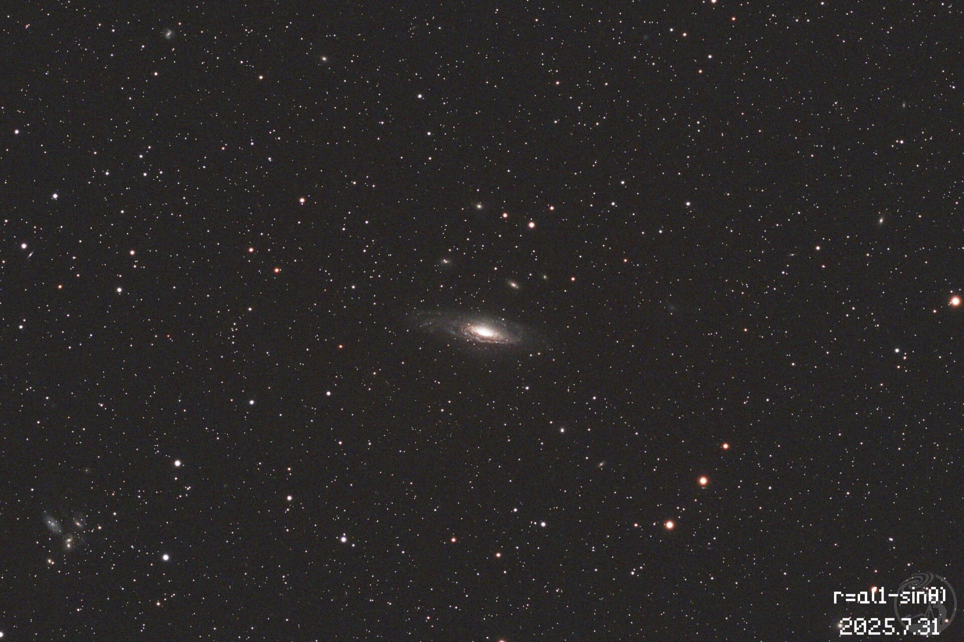 NGC7331鹿舔星系内发生超新星爆炸