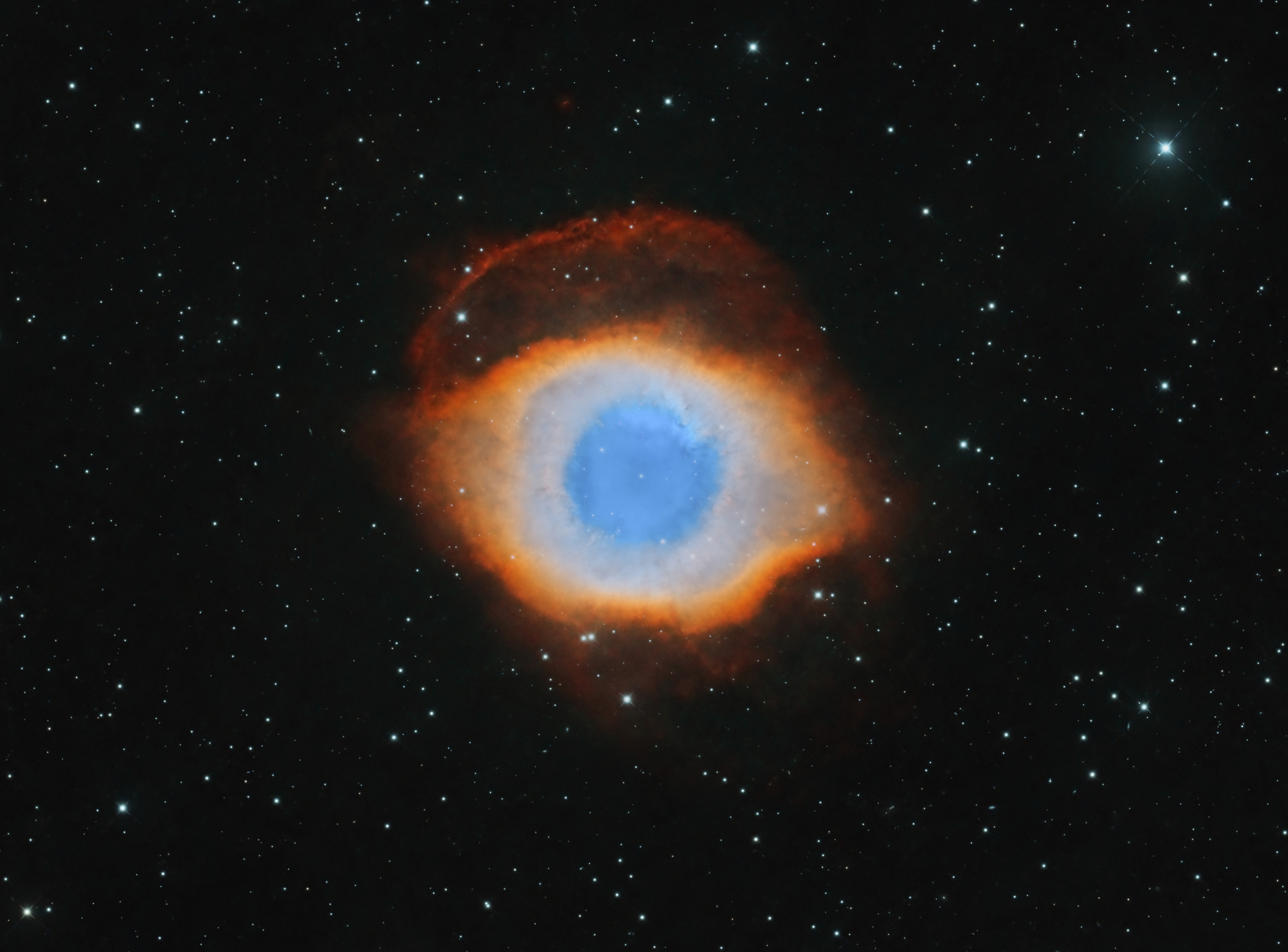 3级光害区9.5h无月光素材NGC7293