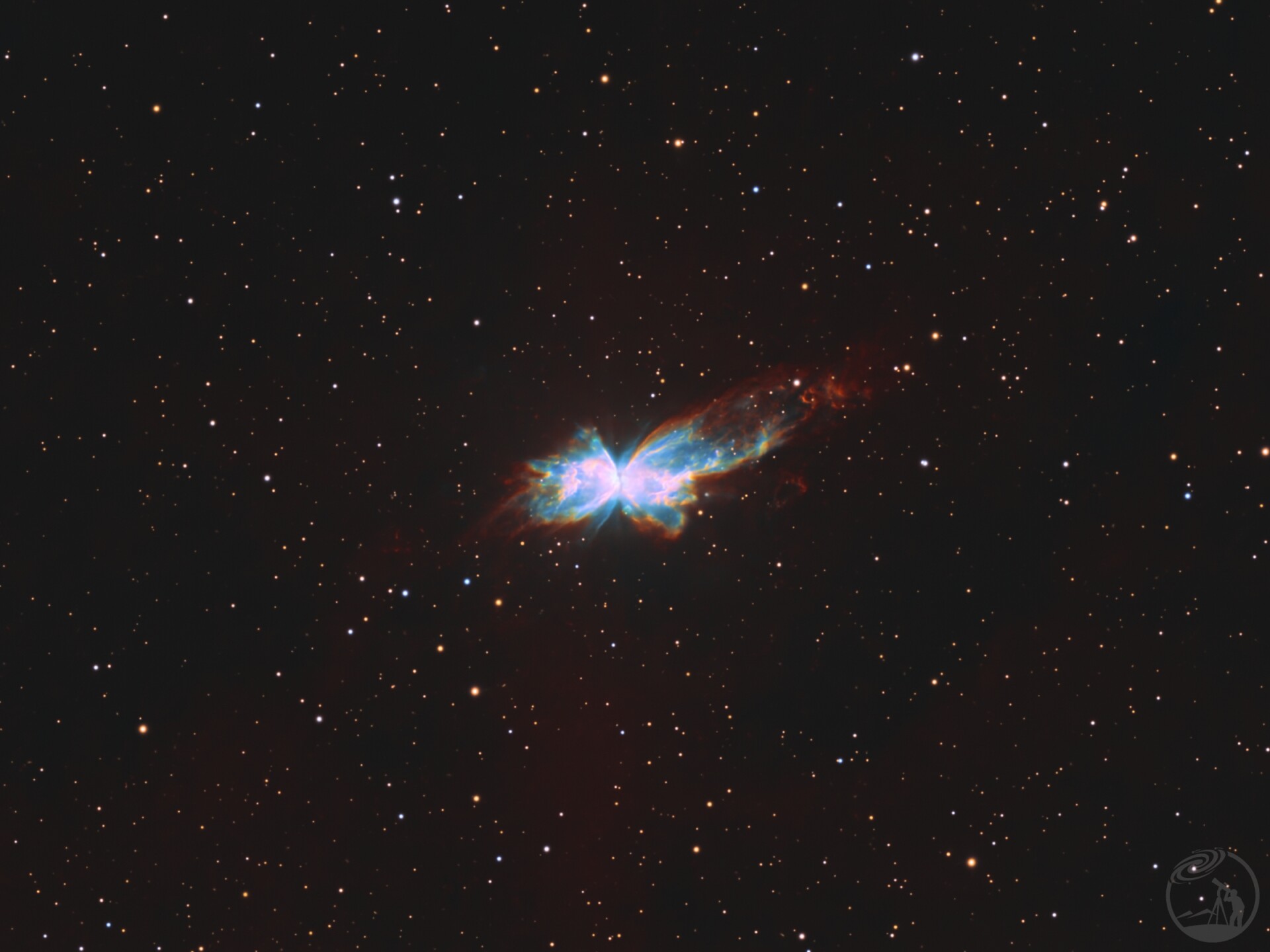 NGC6302蝴蝶行星状星云