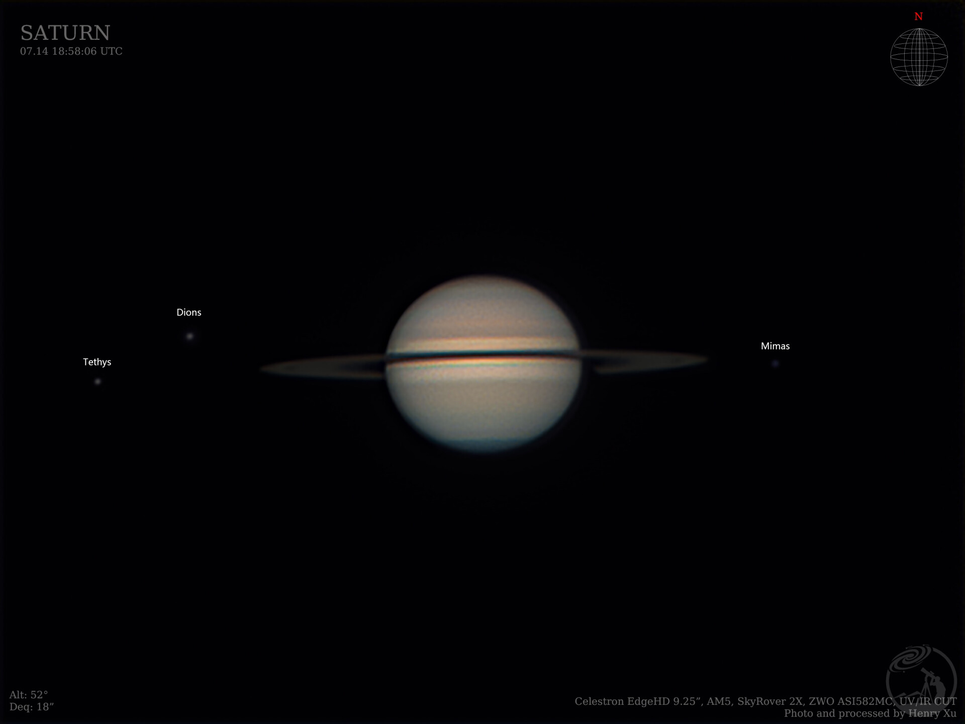 土星与土卫