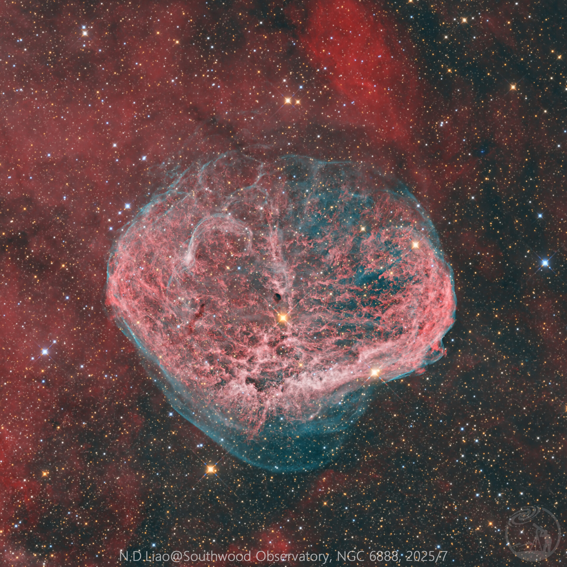 NGC6888脑花星云