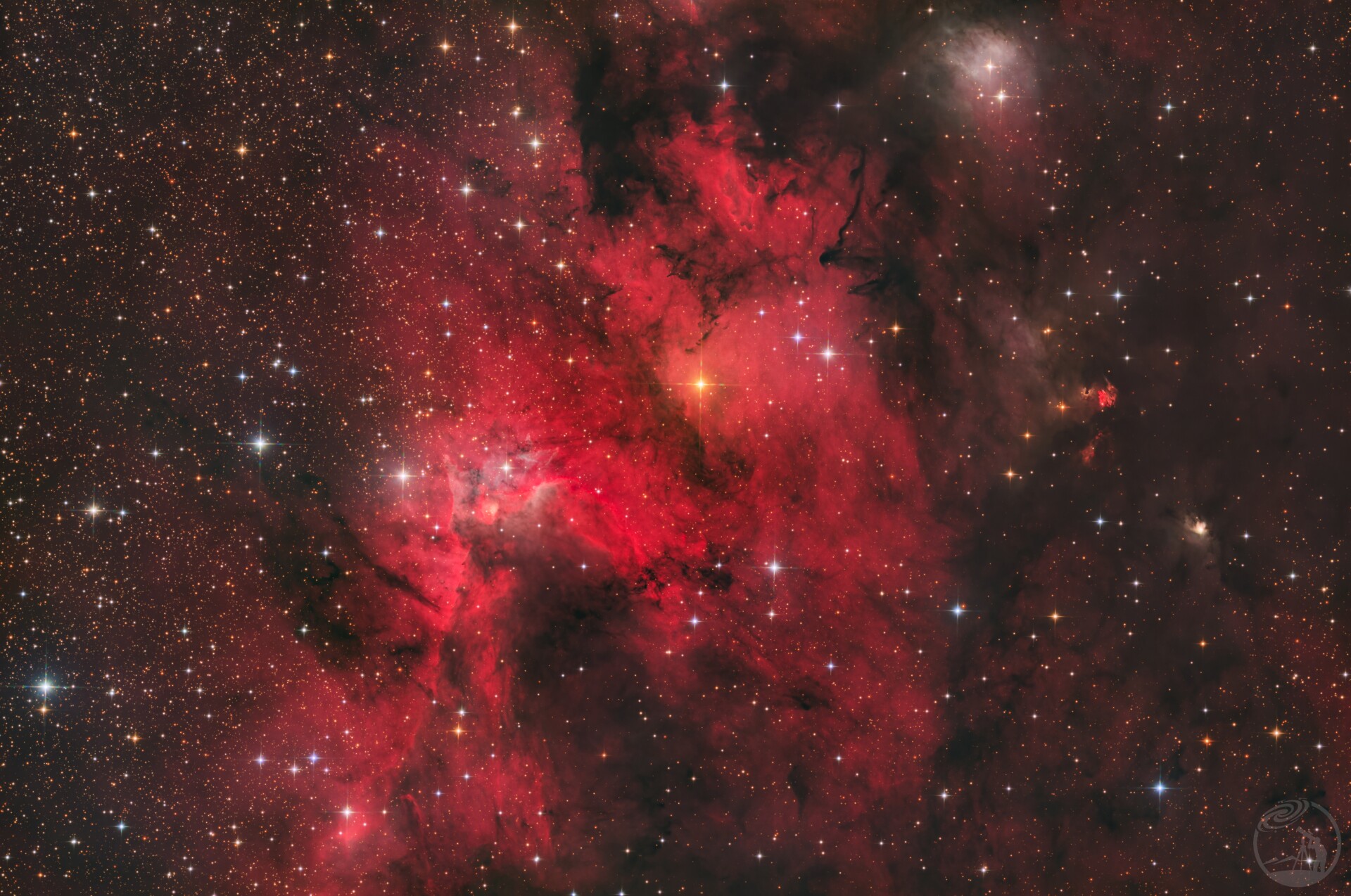 Sh2-155 Cave Nebula