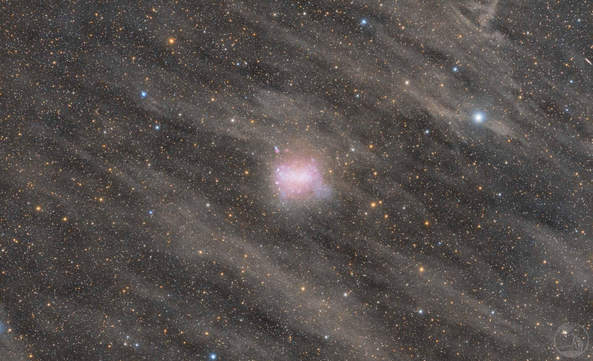 NGC6822/丝绸与星系的舞曲