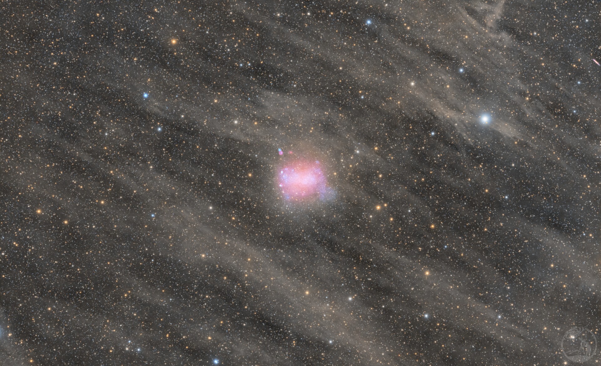 NGC6822/丝绸与星系的舞曲