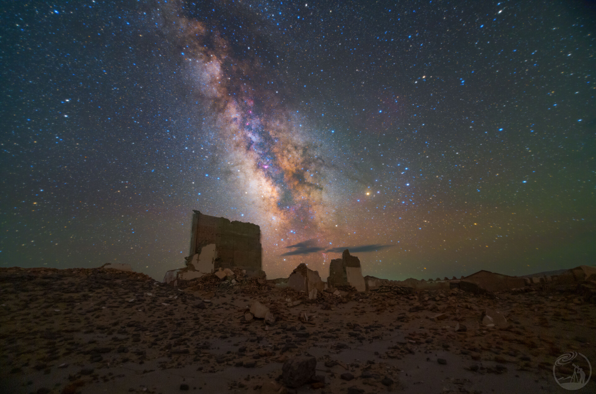 石油小镇星空 （2）