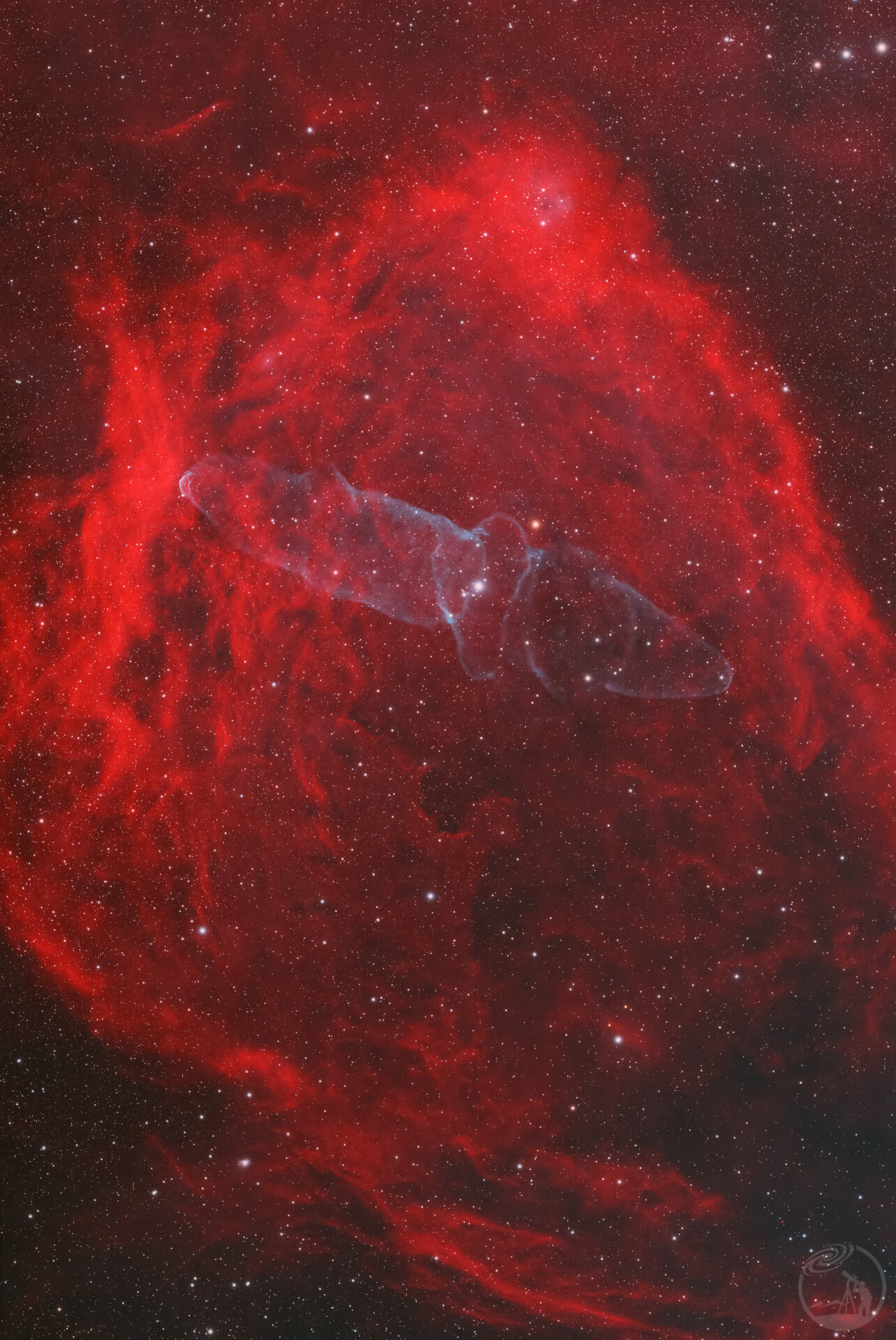 巨乌贼星云，SH2-129