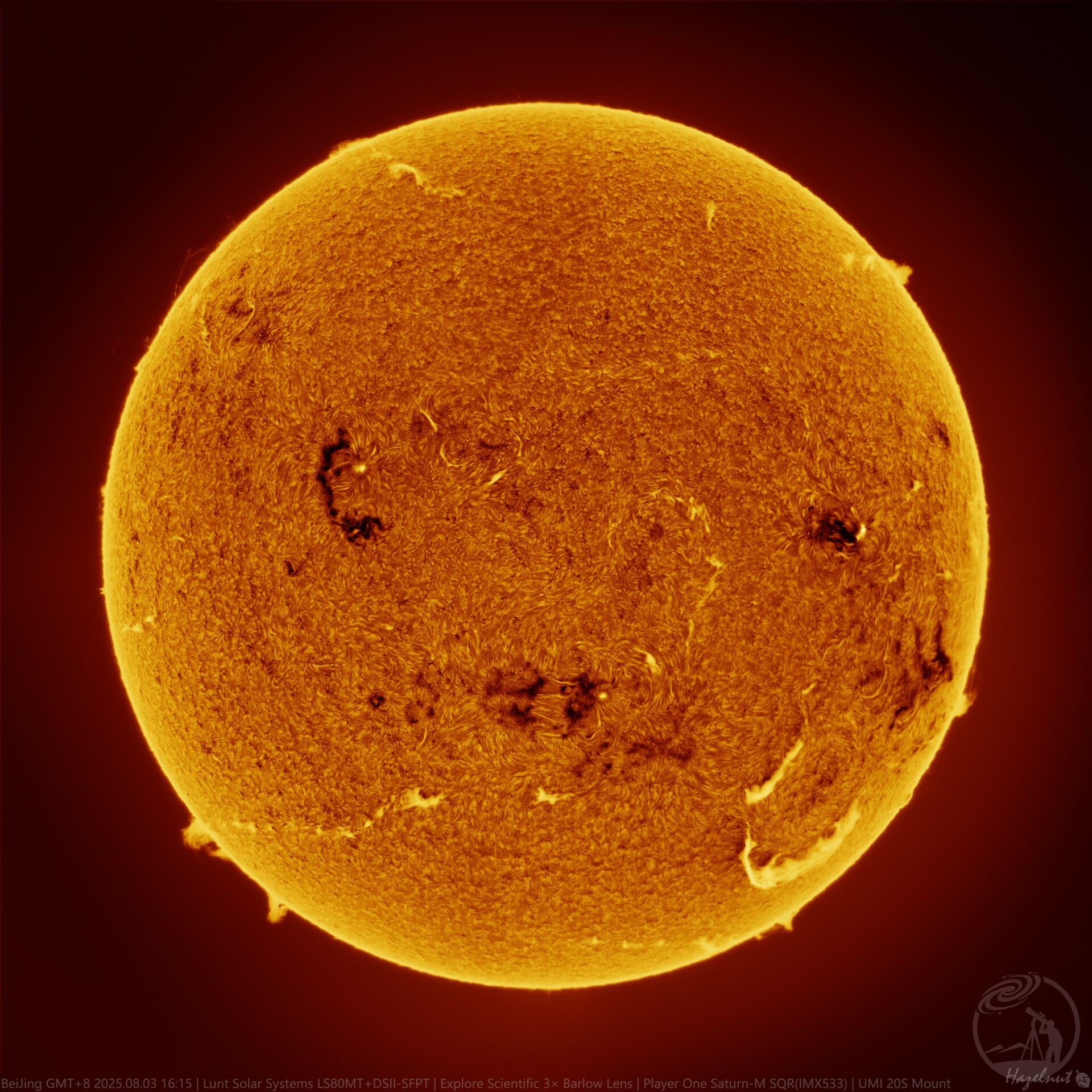 8月3日的太阳