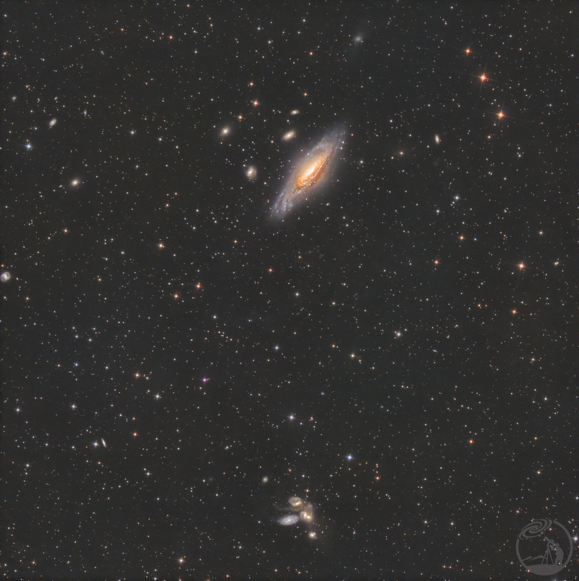 鹿舔星系群与超新星